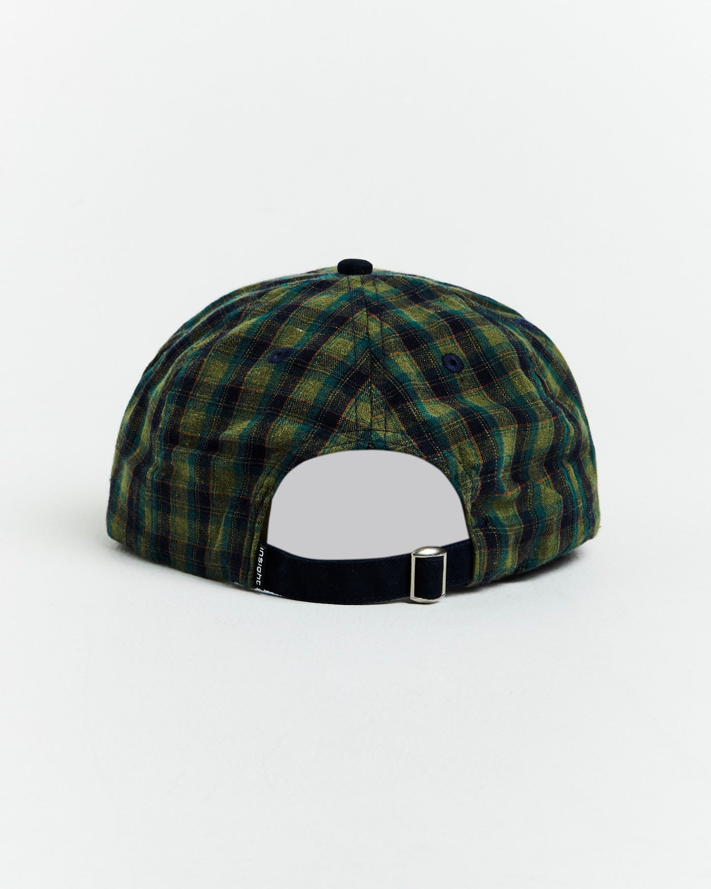 Dudley Check Cap Green
