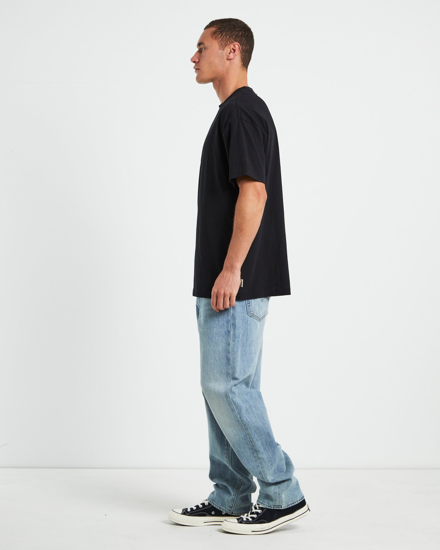 Fantasy Short Sleeve T-Shirt in Black