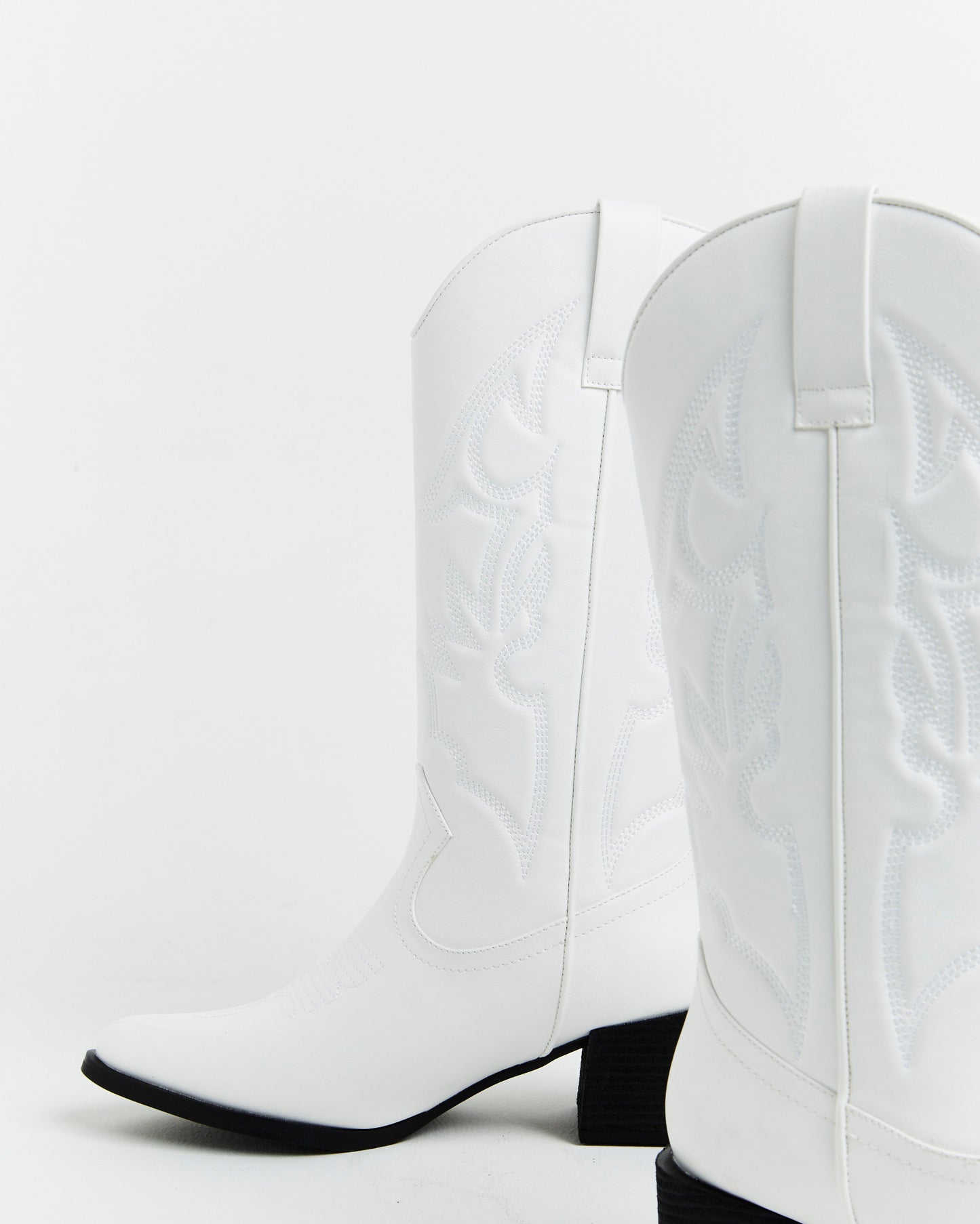 Ranger Cowboy Boot in White