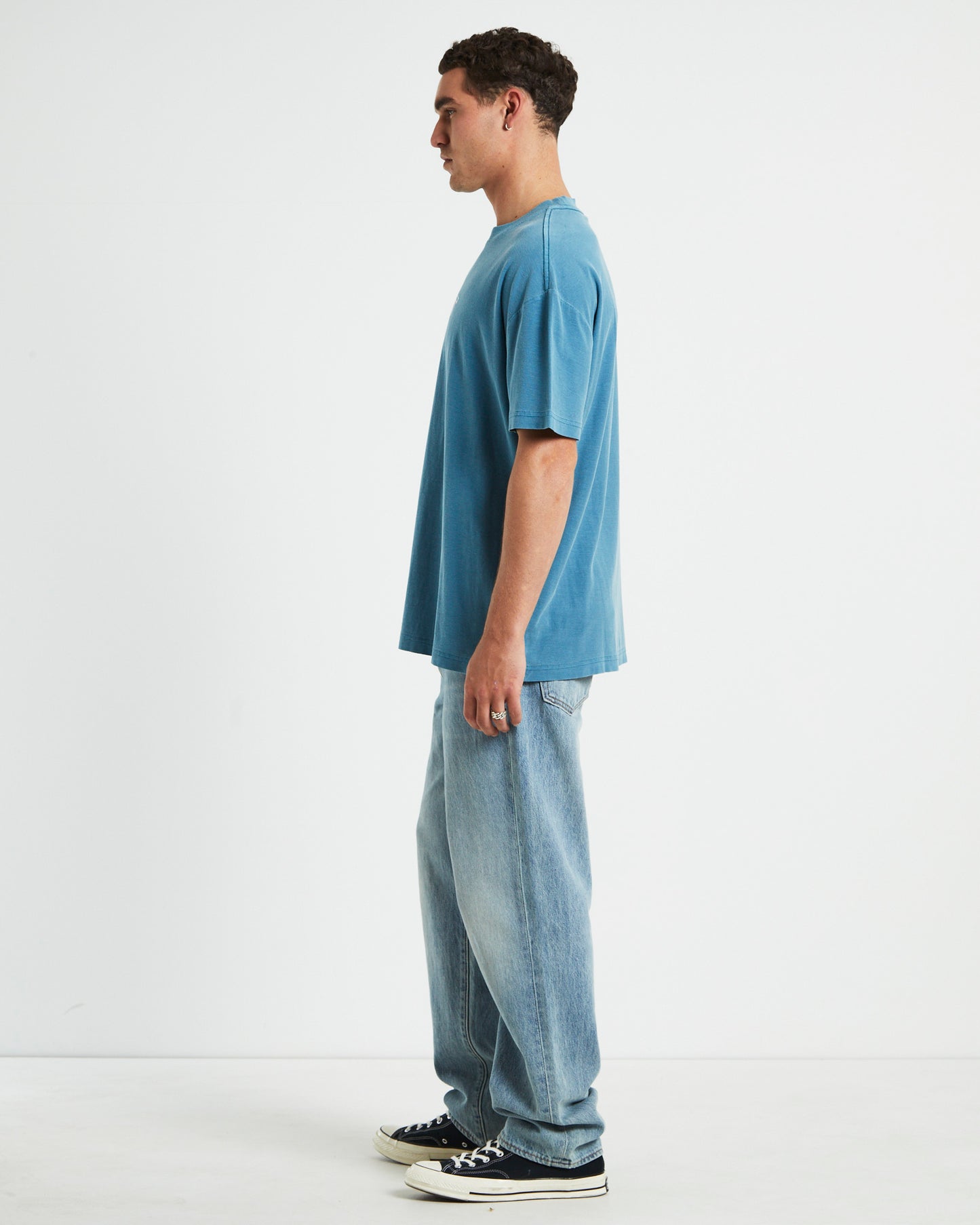 Dive Short Sleeve T-Shirt in Ocean Blue