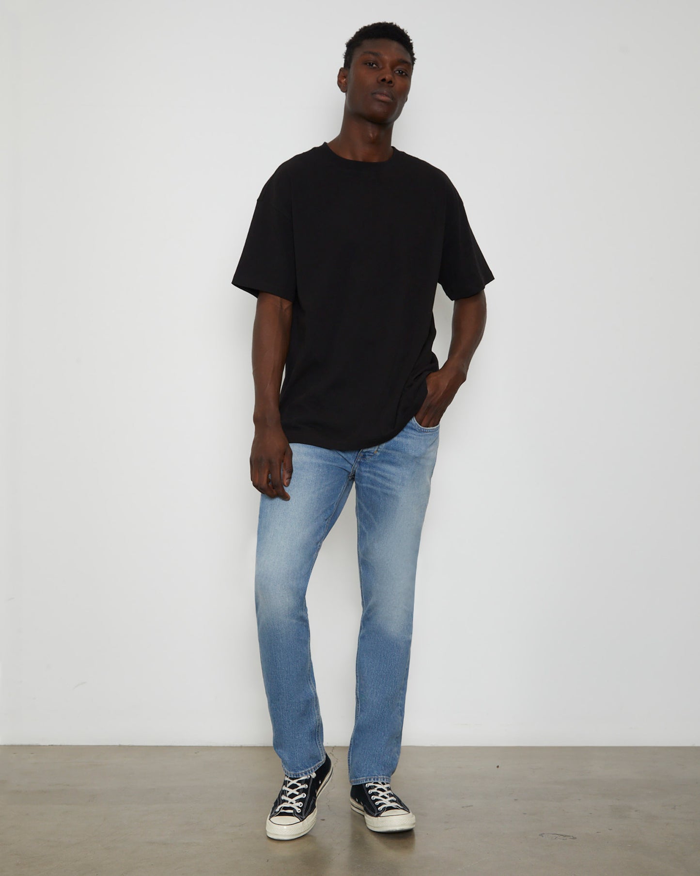 Lou Straight Denim Jeans Wandered
