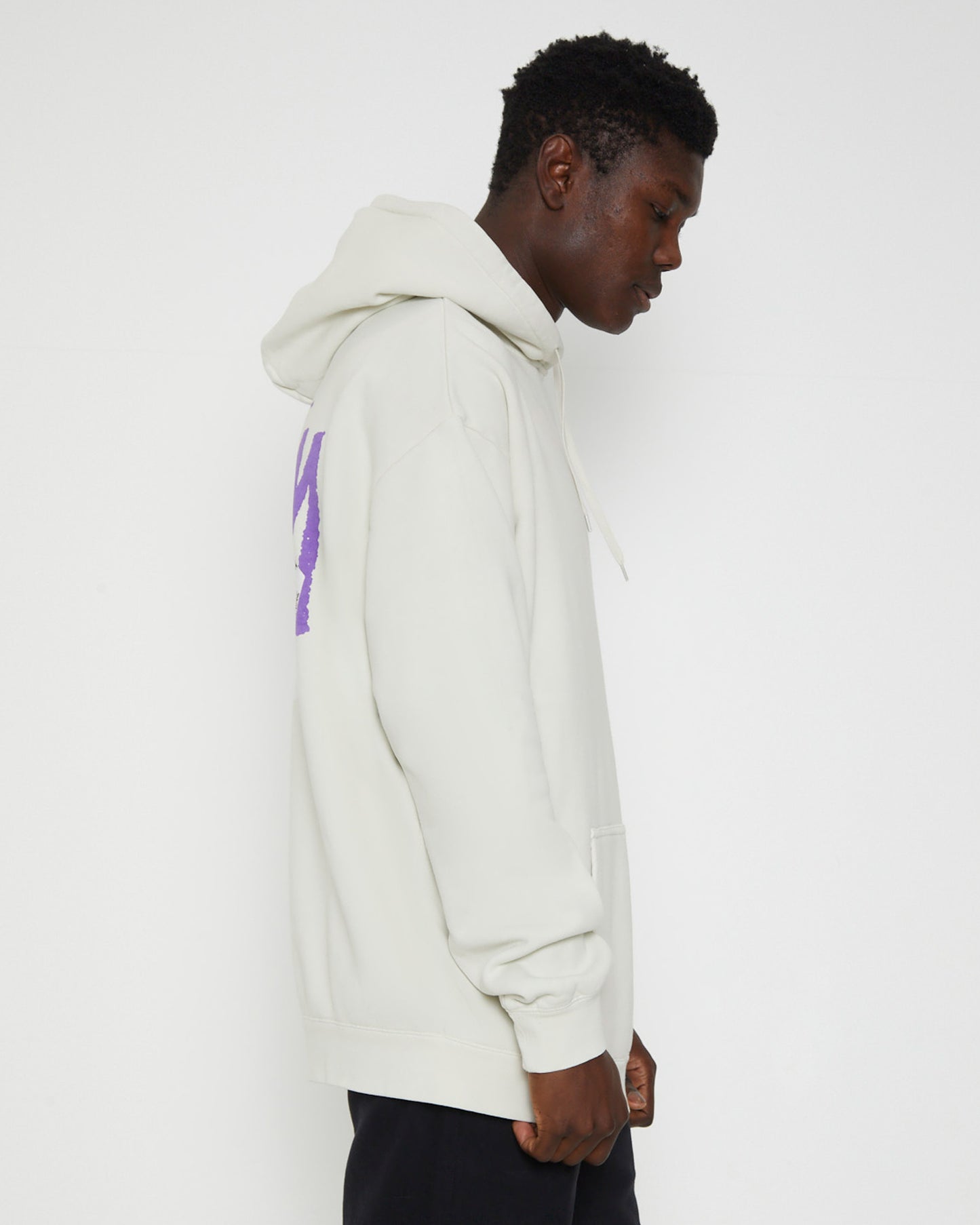 Pair Of Dice Hoodie in Washed White