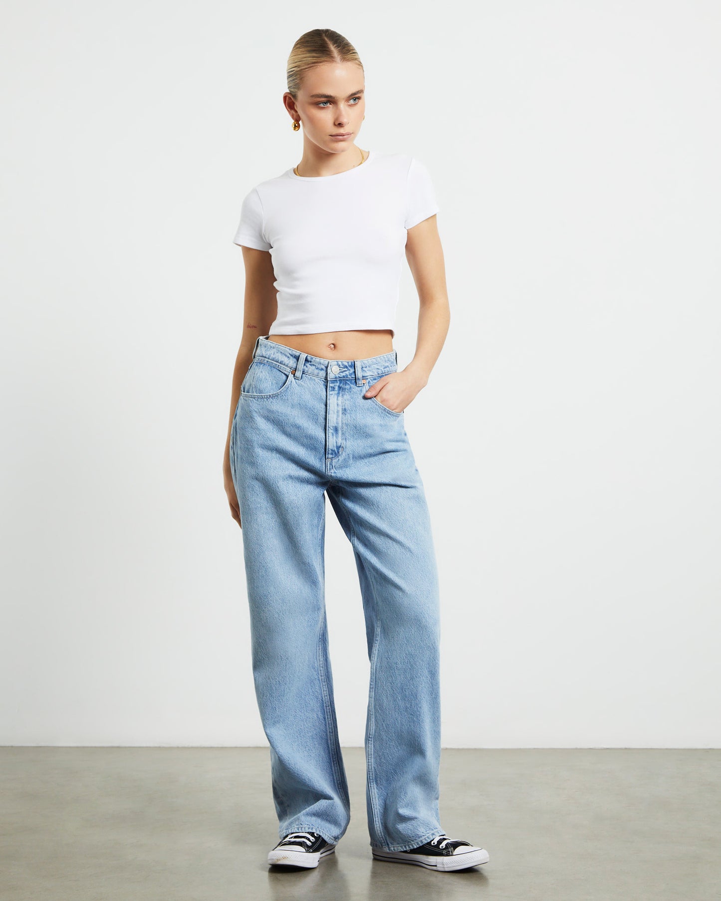 Bella Baggy Denim Jeans Roadie