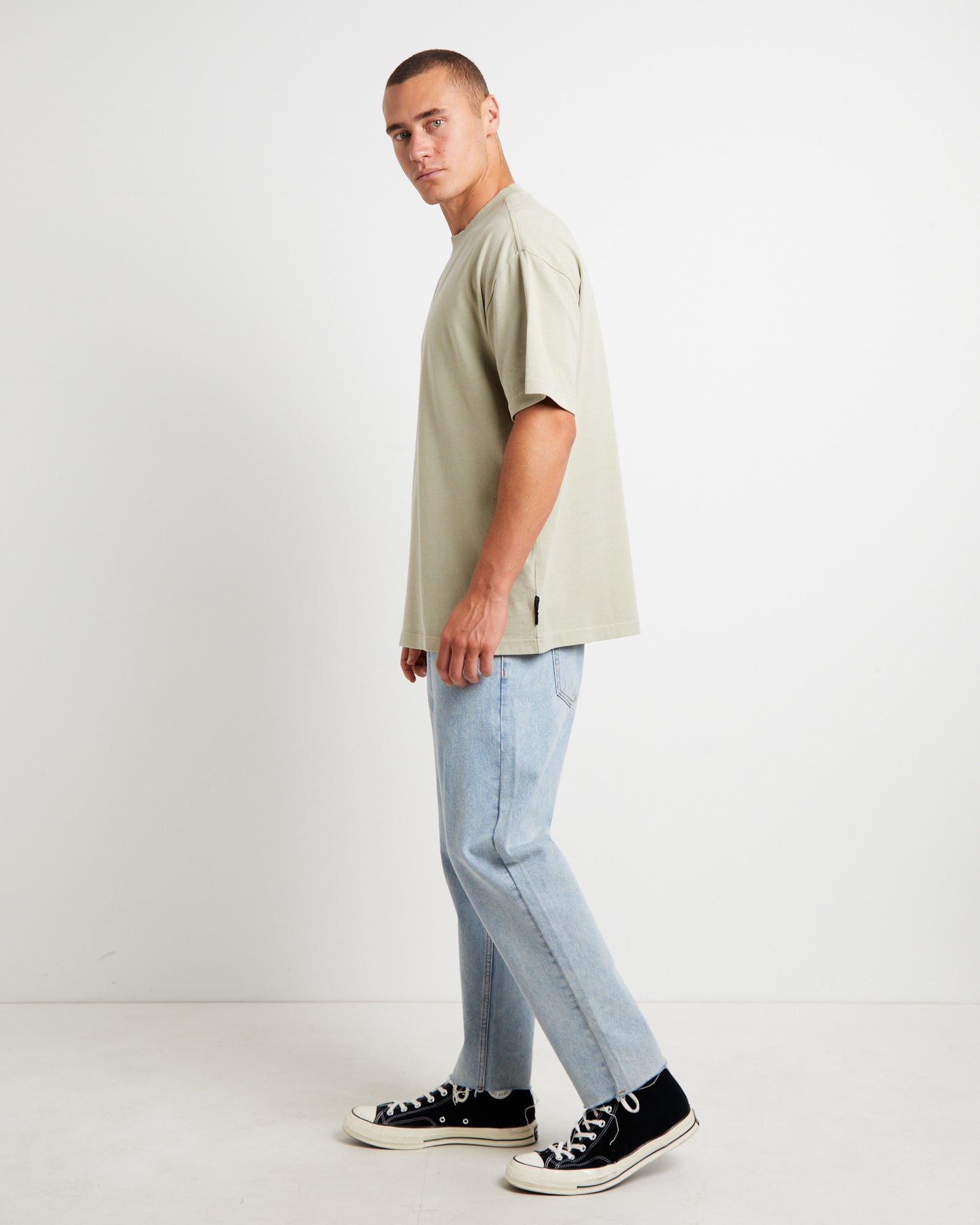 BNWR Logo Short Sleeve T-Shirt in Stone