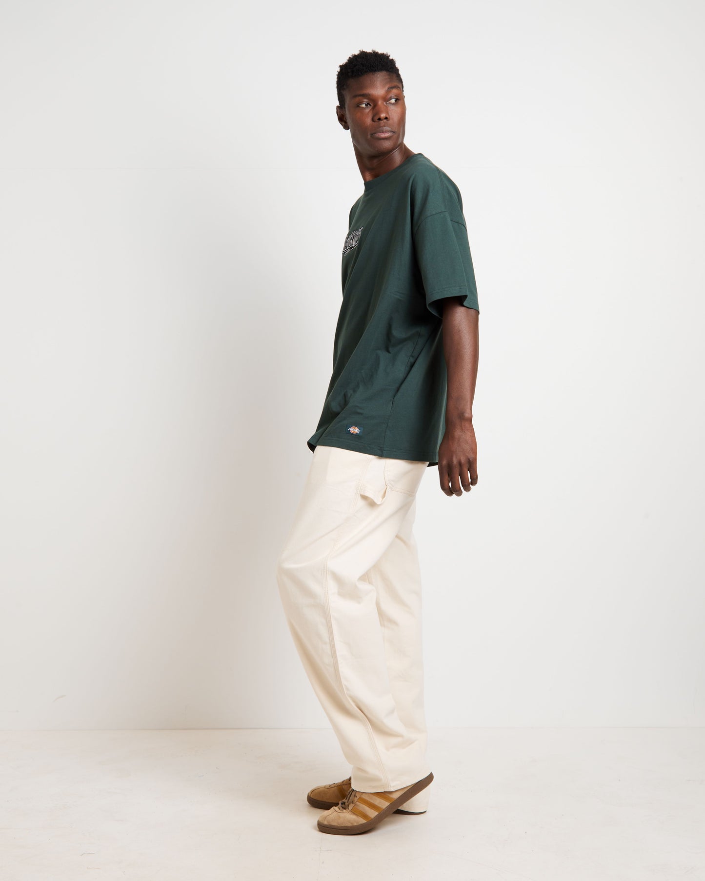 Brained 330 Short Sleeve T-Shirt in Hunter Green