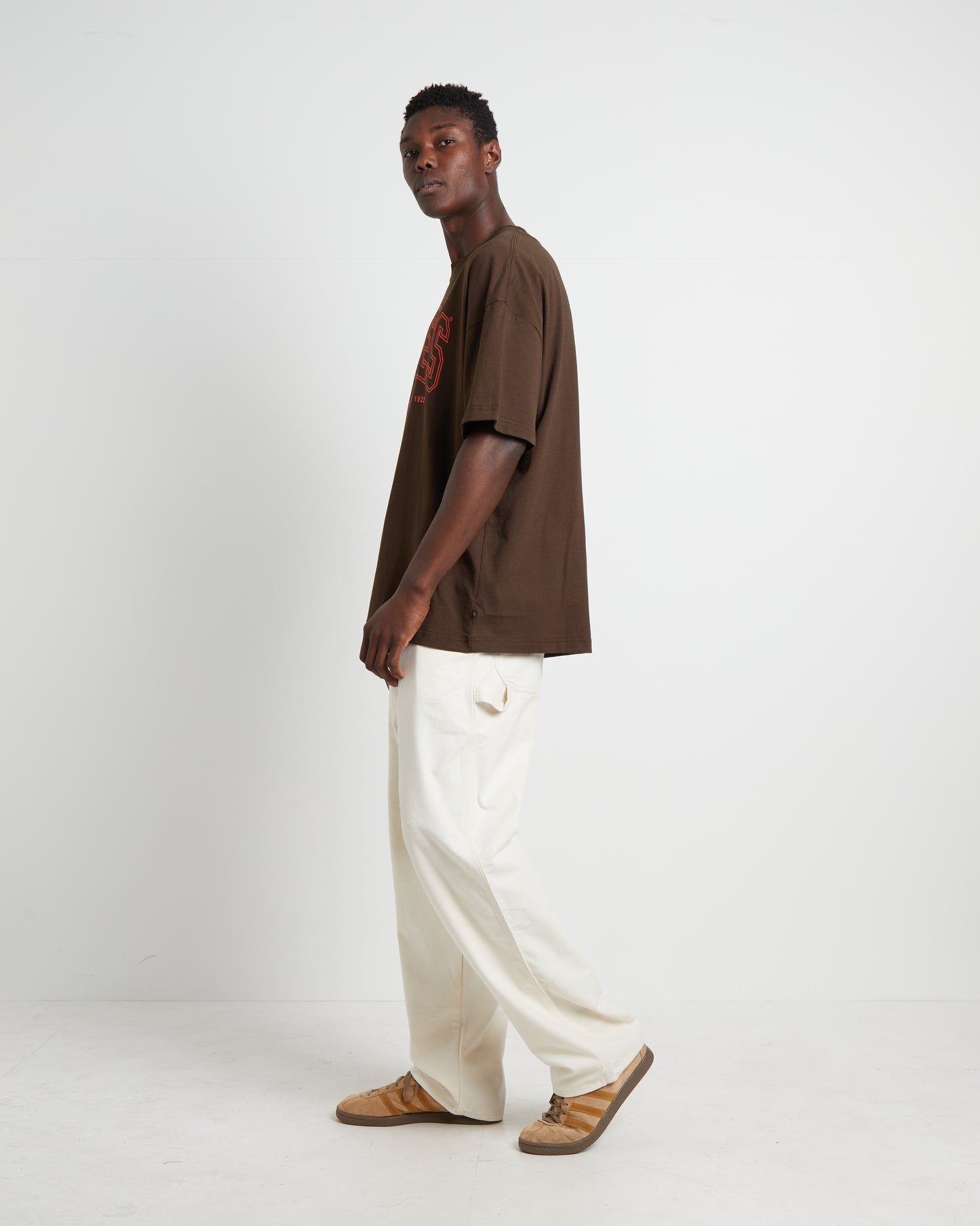 Harker 330 Short Sleeve T-Shirt in Chestnut