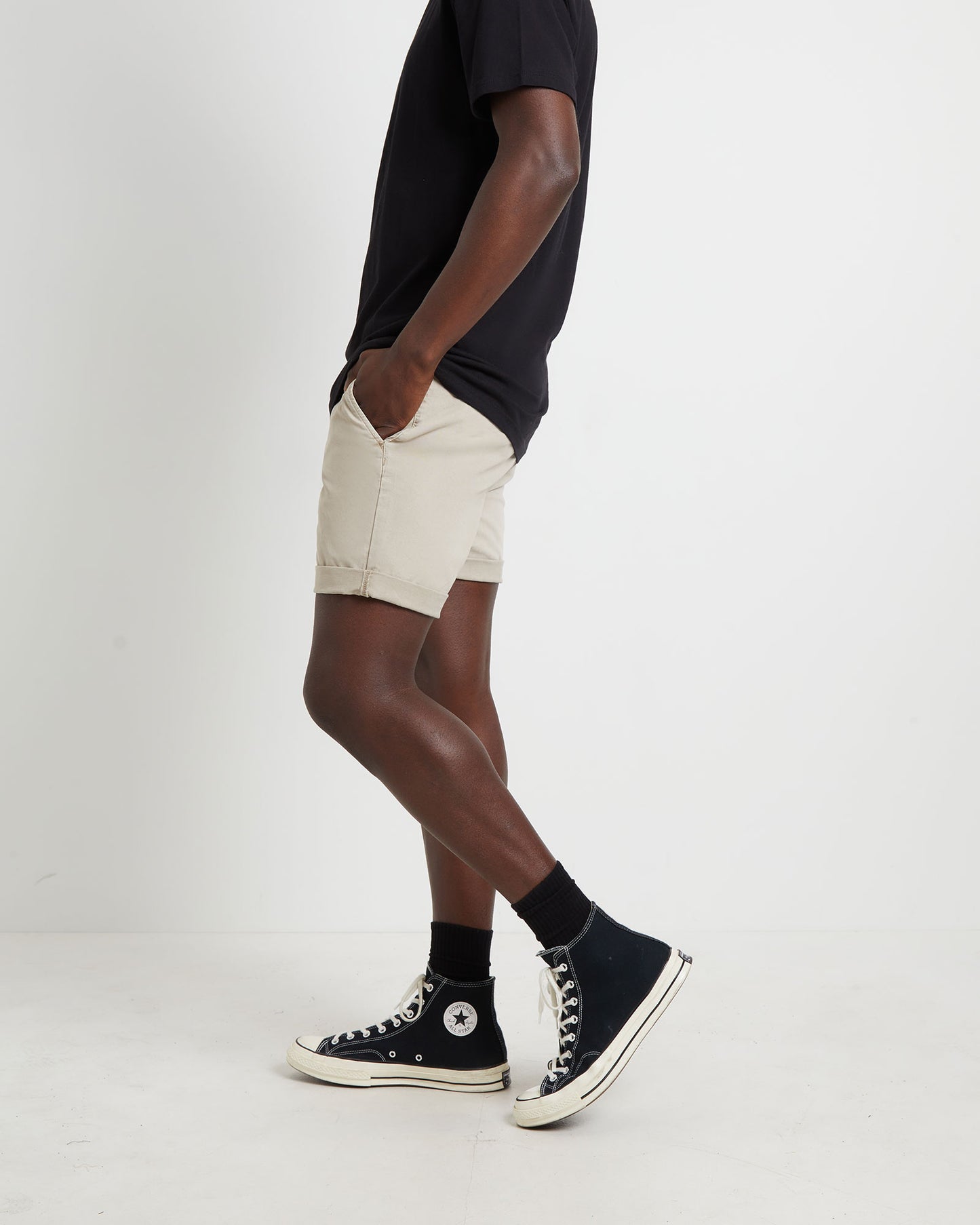 Preston Shorts in Bone