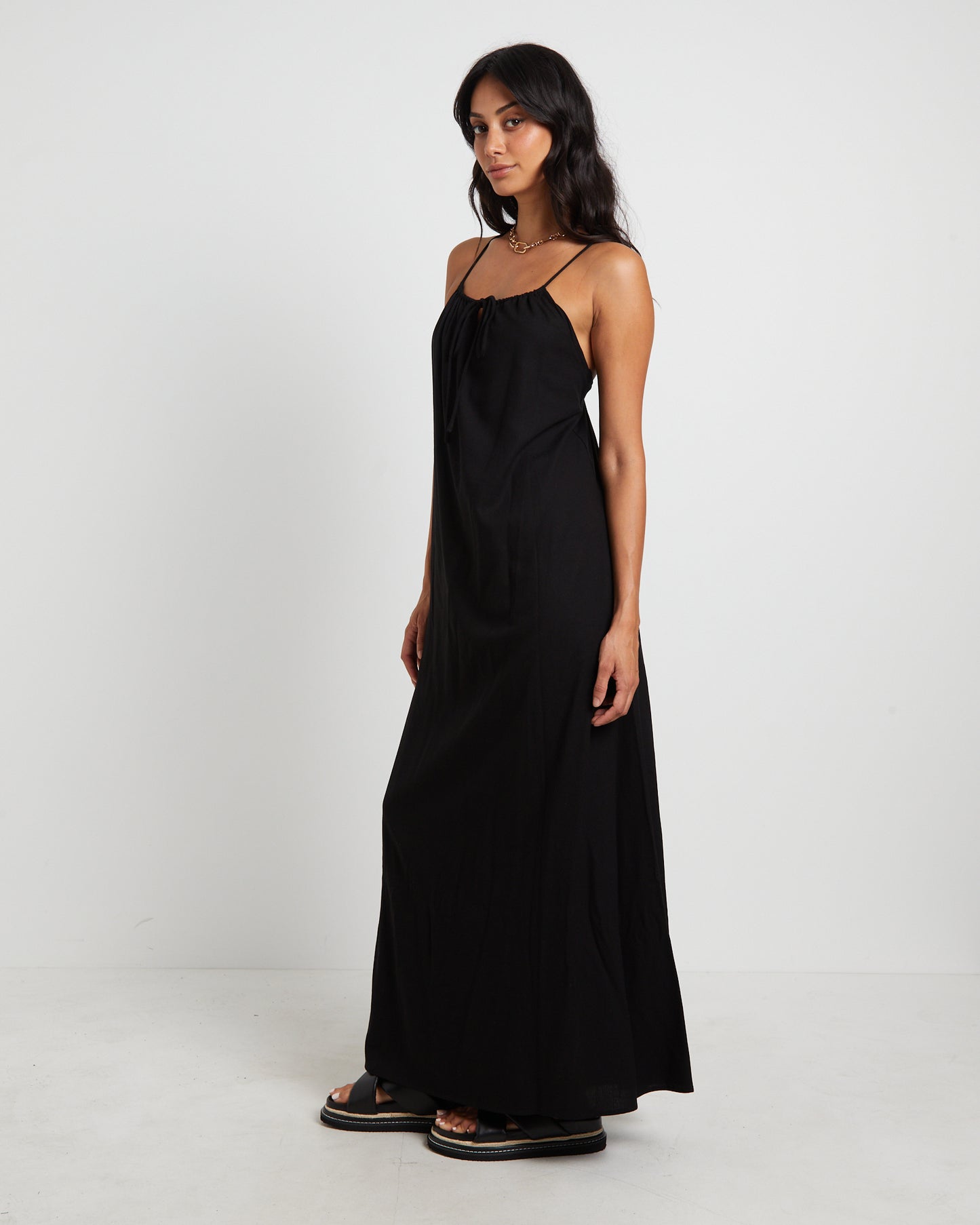 Mischa Maxi Dress in Black