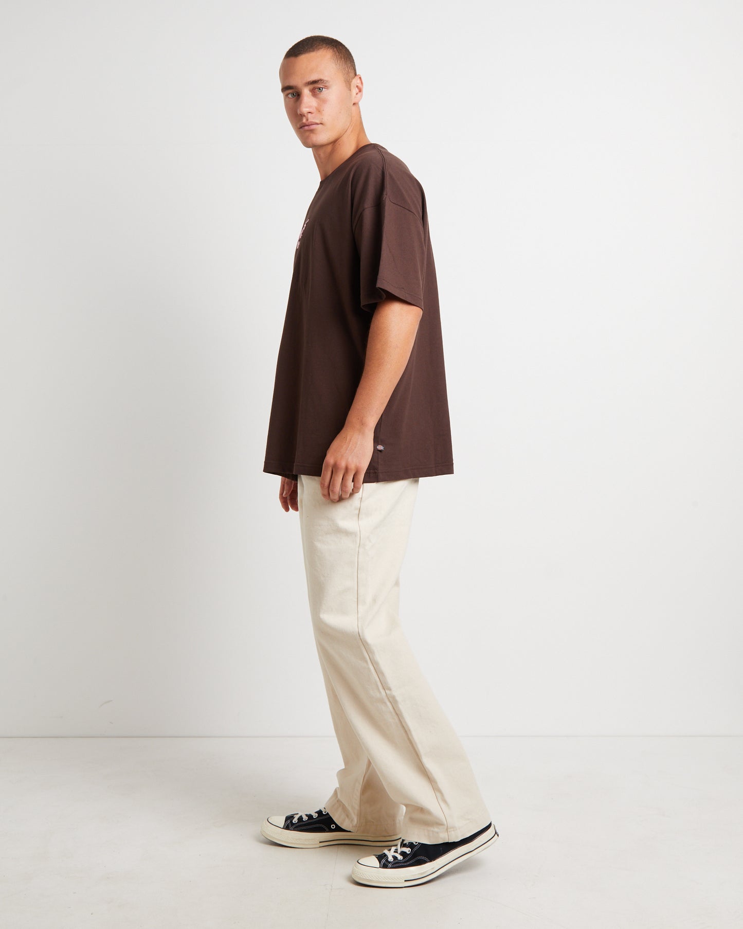 Beastly 330 Short Sleeve T-Shirt in Chocolate