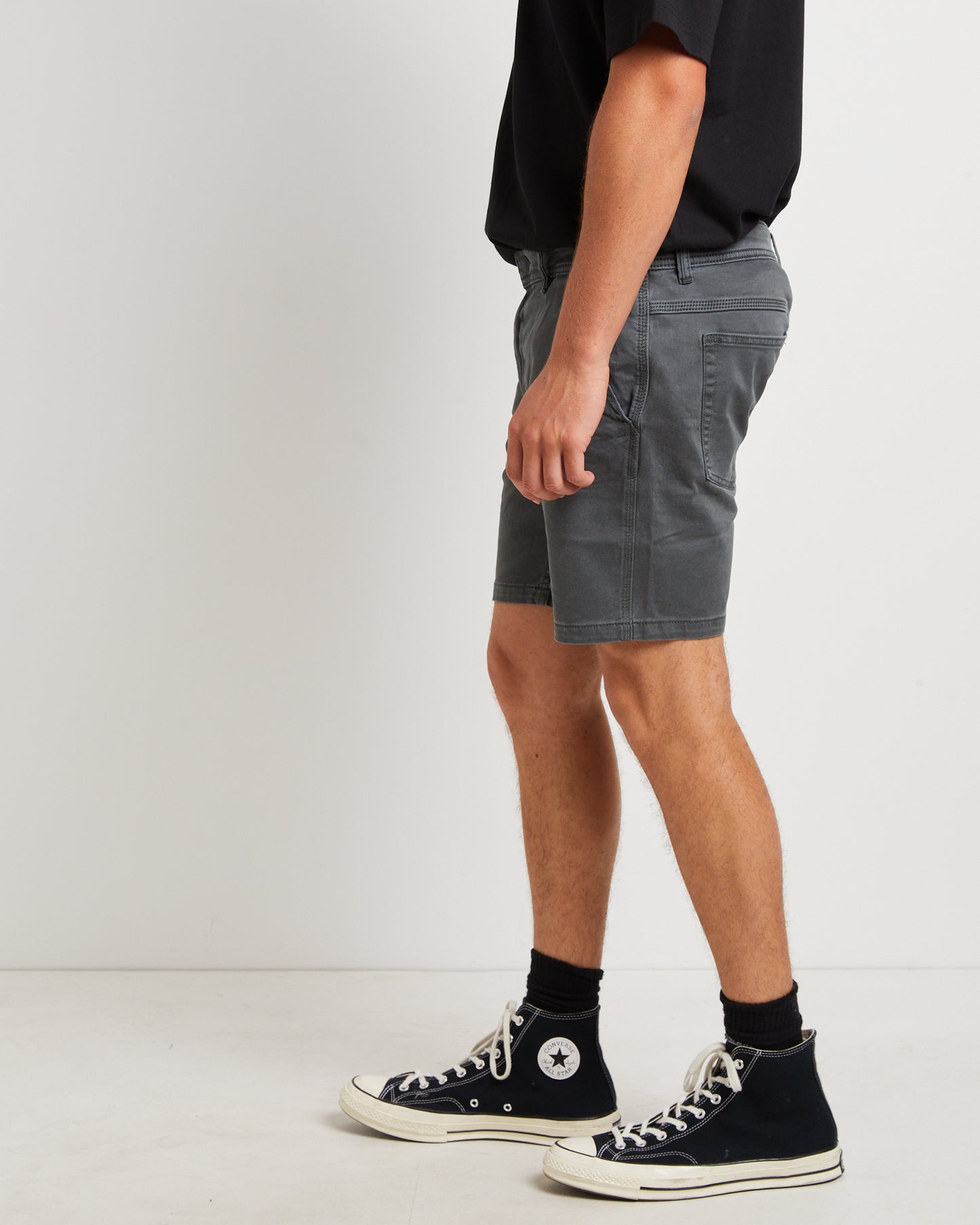 Cody Workwear Shorts in Dark Forest