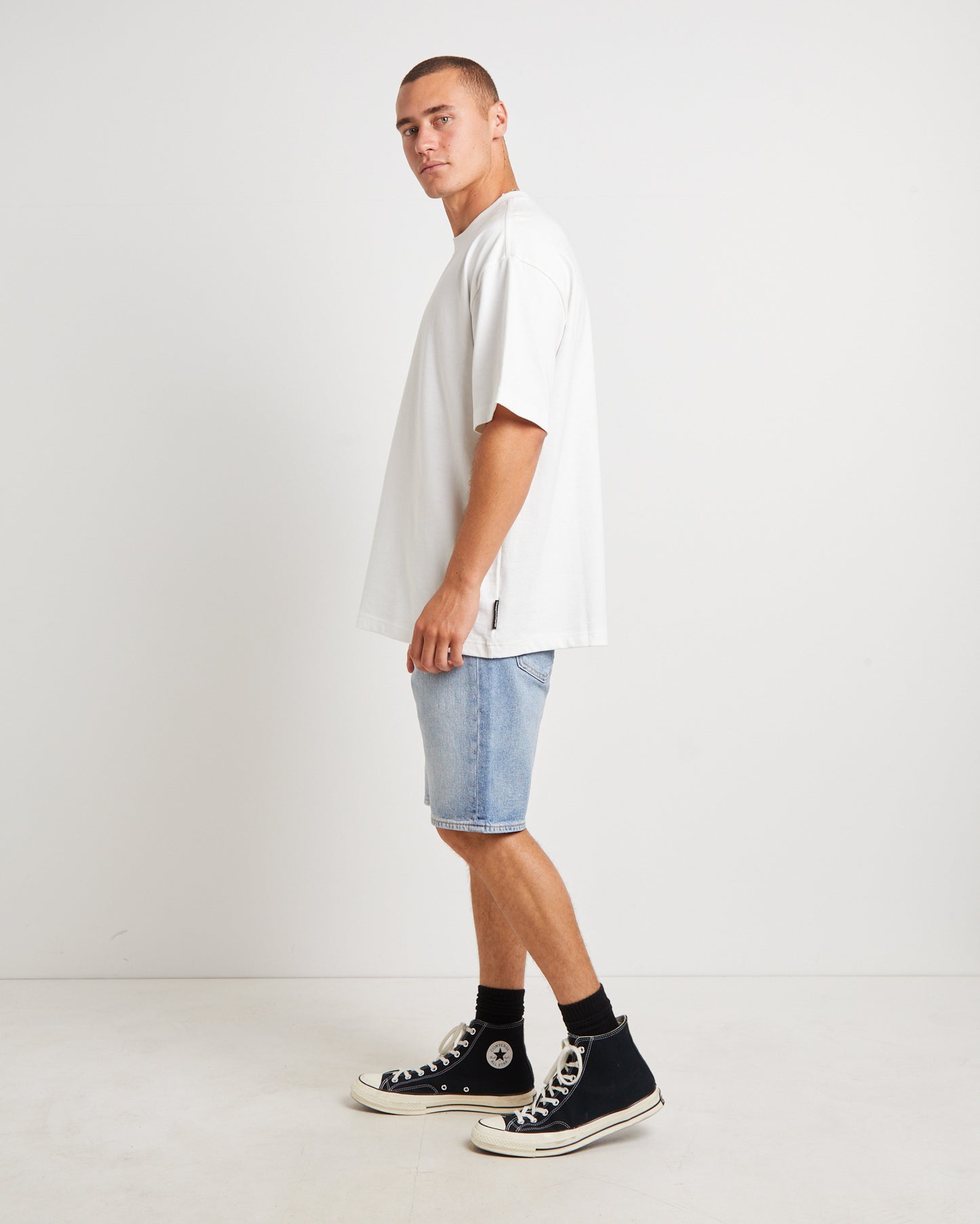 Logo Short Sleeve T-Shirt in White