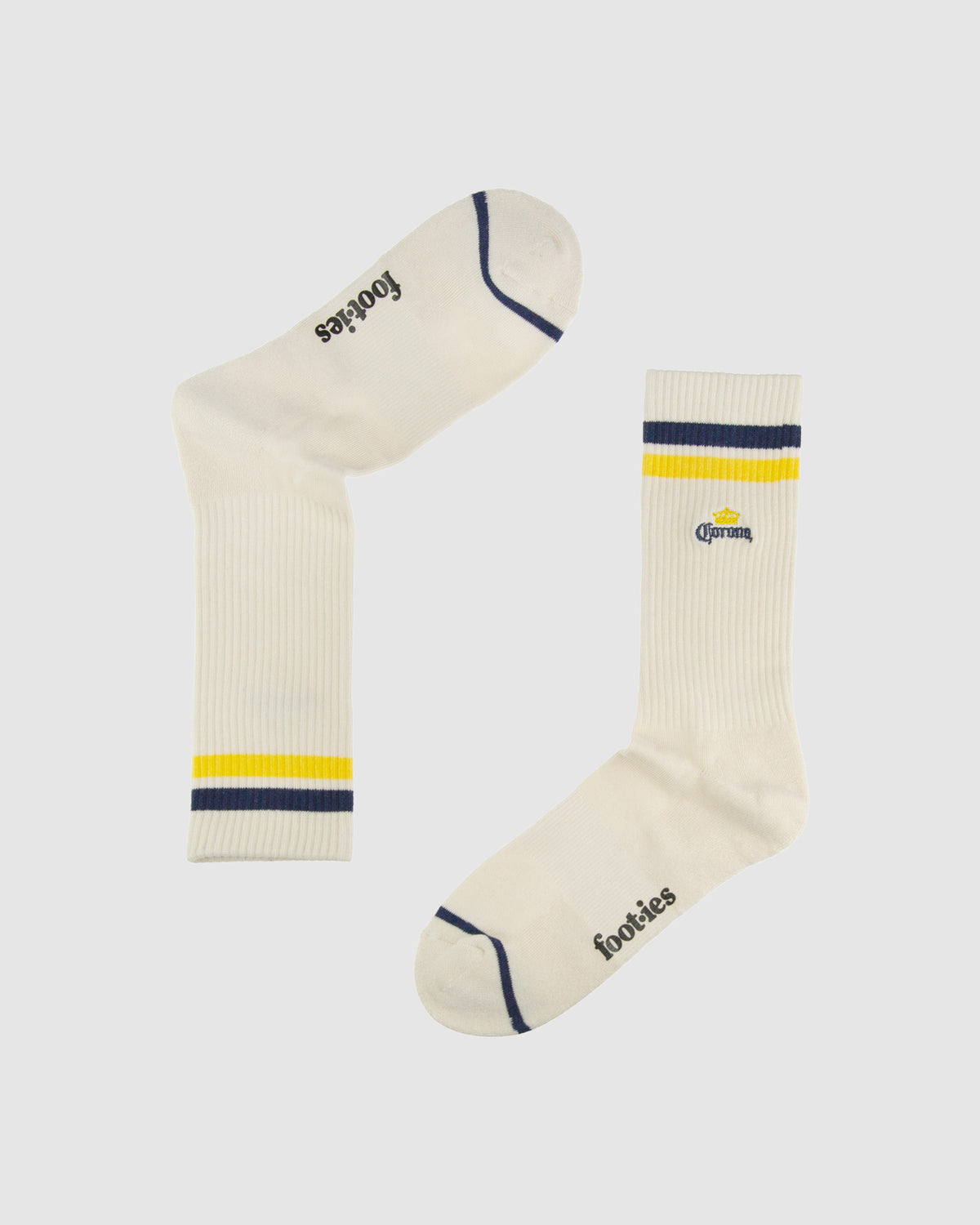 Corona Retro Sneaker Socks 2 Pack ASSORTED