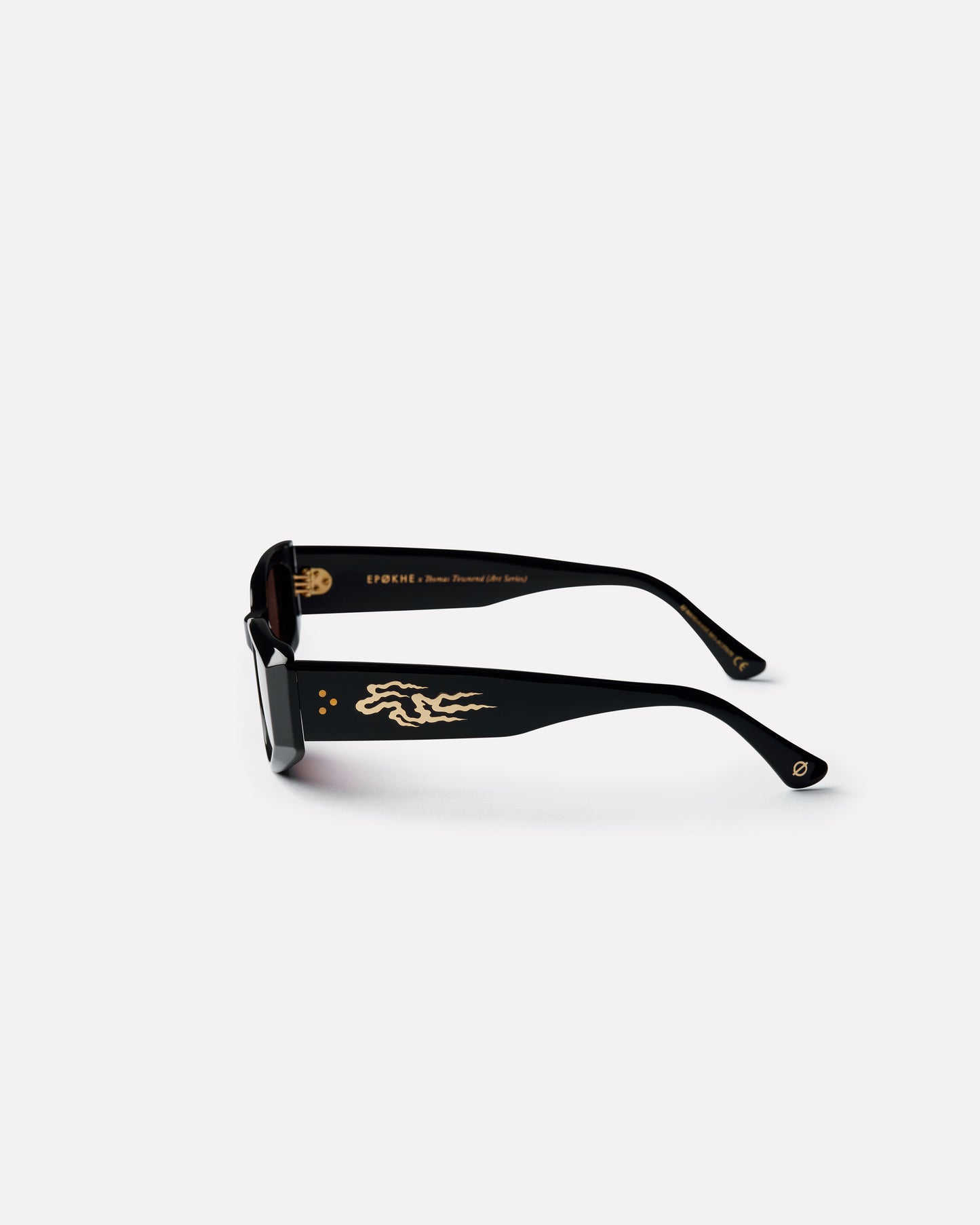 Guilty x Thomas Towend Sunglasses Black Polished / Bronze