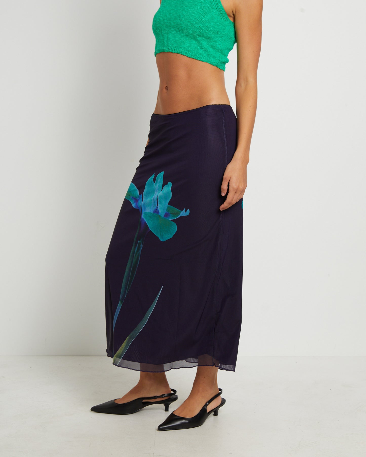 Lassie Maxi Skirt in Navy