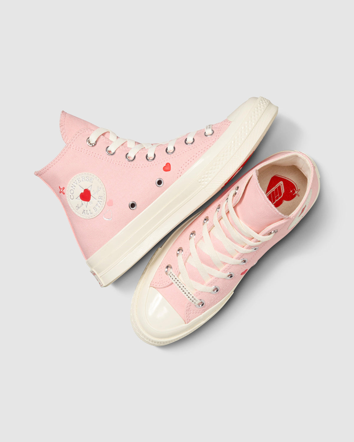 Chuck 70 Y2K Heart Valentine's Day Love Shoes in Donut Glaze DONUT GLAZE