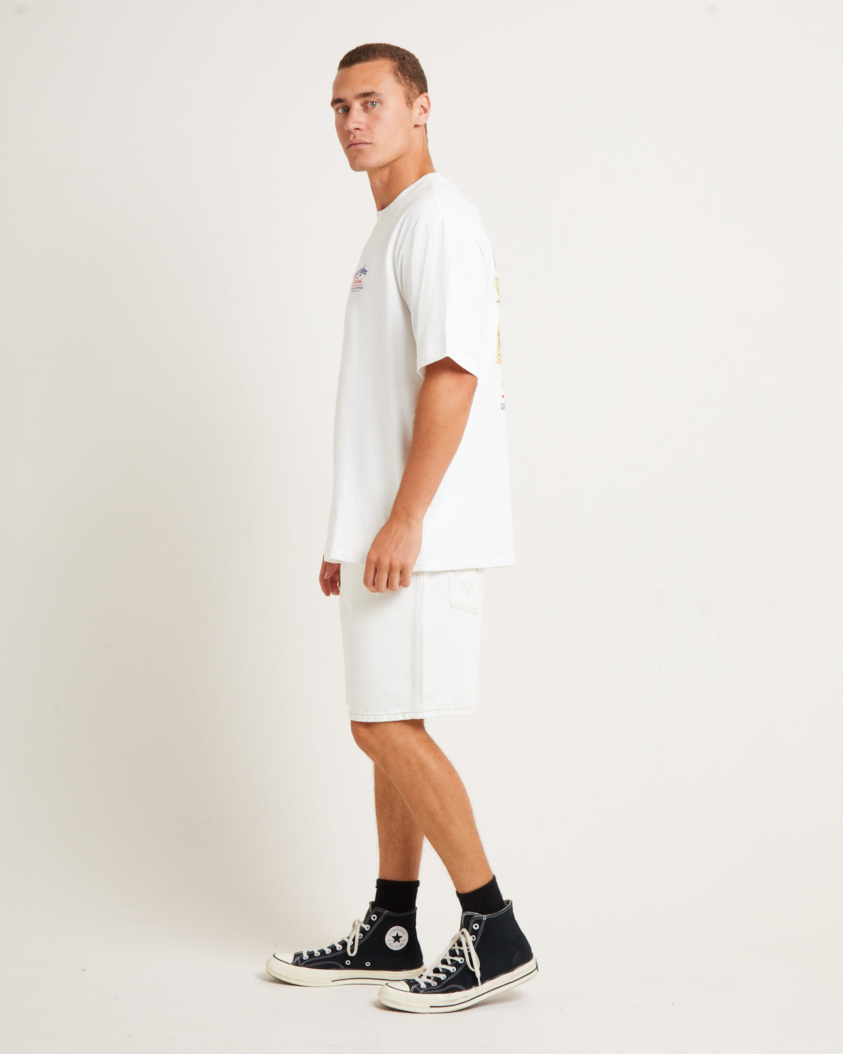 Silver Gum Slacker T-Shirt in Vintage White VINTAGE WHITE