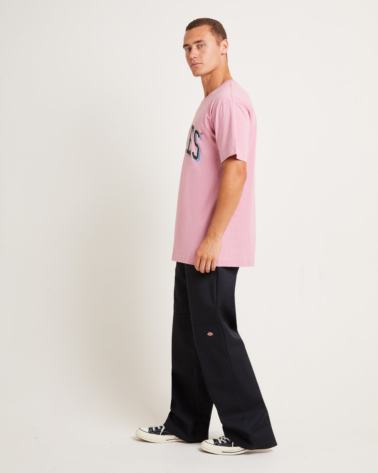 Longview Short Sleeve T-Shirt in Rose