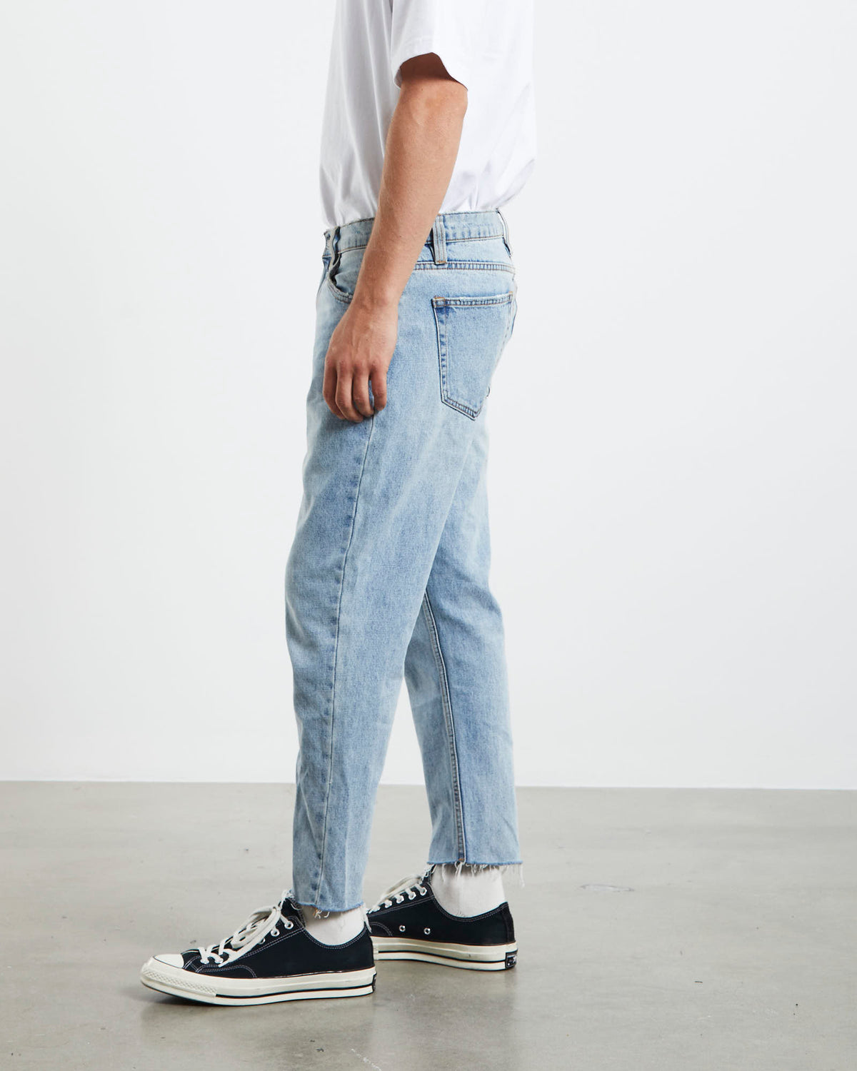 Relaxo Chop Straight Denim Jeans DENIM