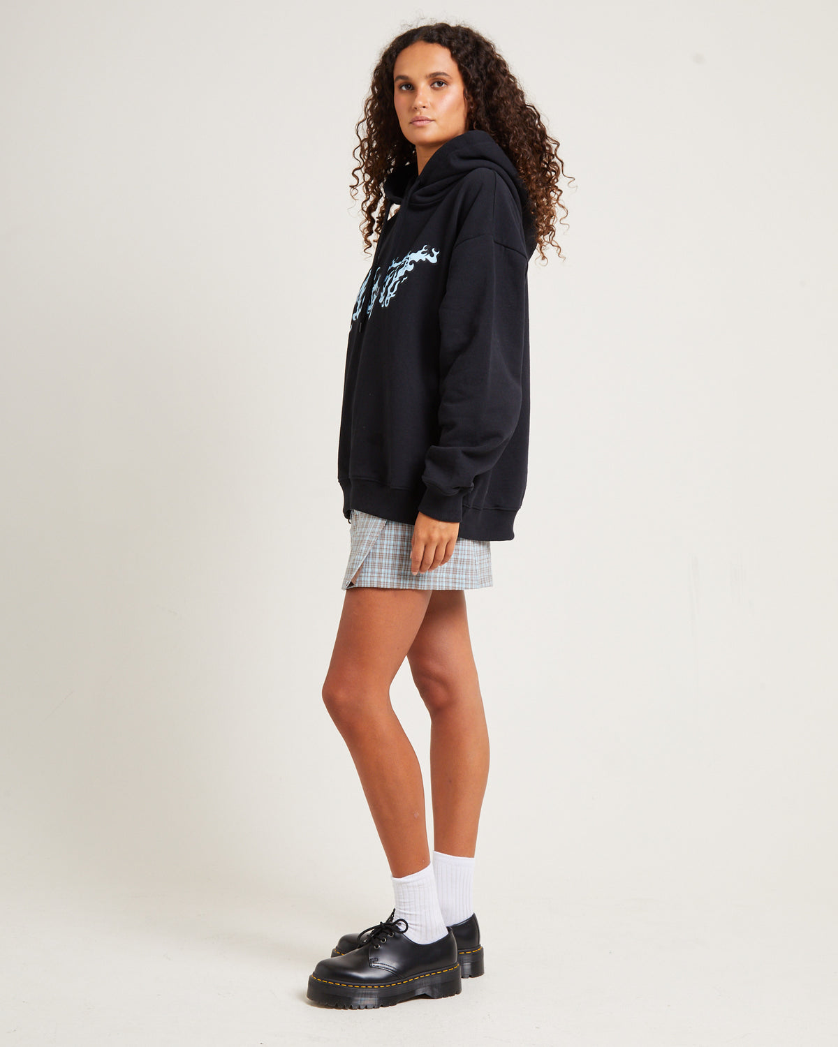 Sleep Cells Oversized Hoodie Black PIGMENT BLACK