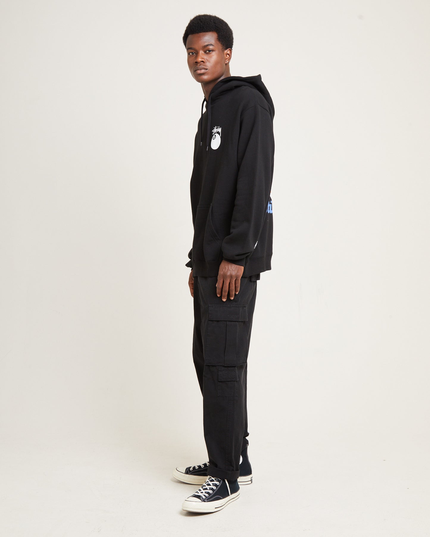 Test Strike Fleece Hoodie Black