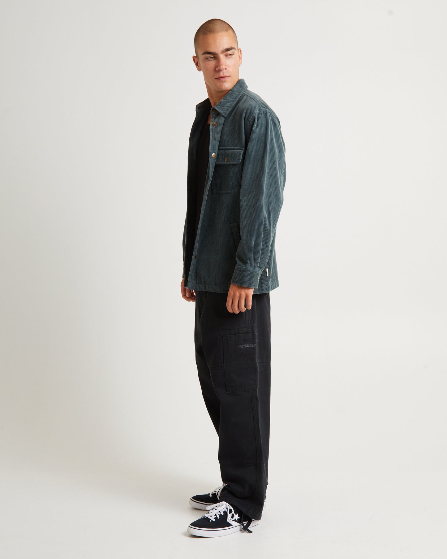 Conditions Cord Long Sleeve Overshirt