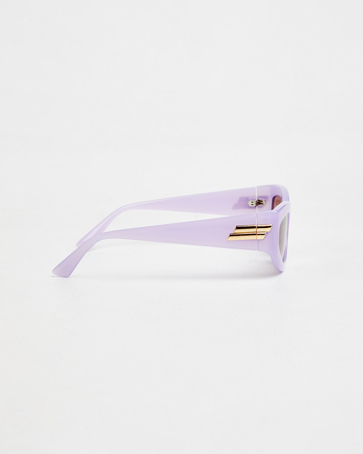Blake Rectangle Sunglasses in Purple PURPLE