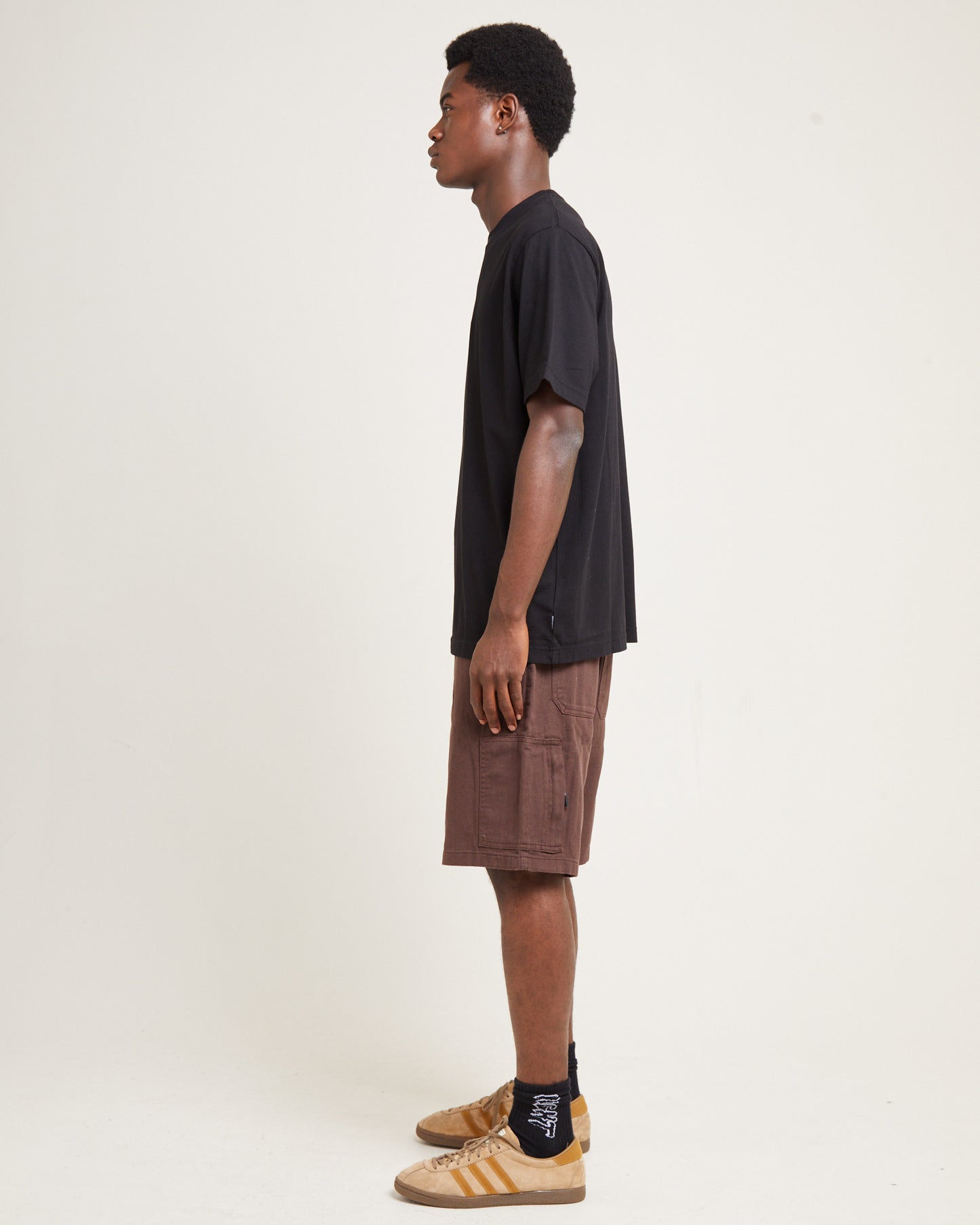 Enjoyment Recycled Retro Fit Short Sleeve T-Shirt Black