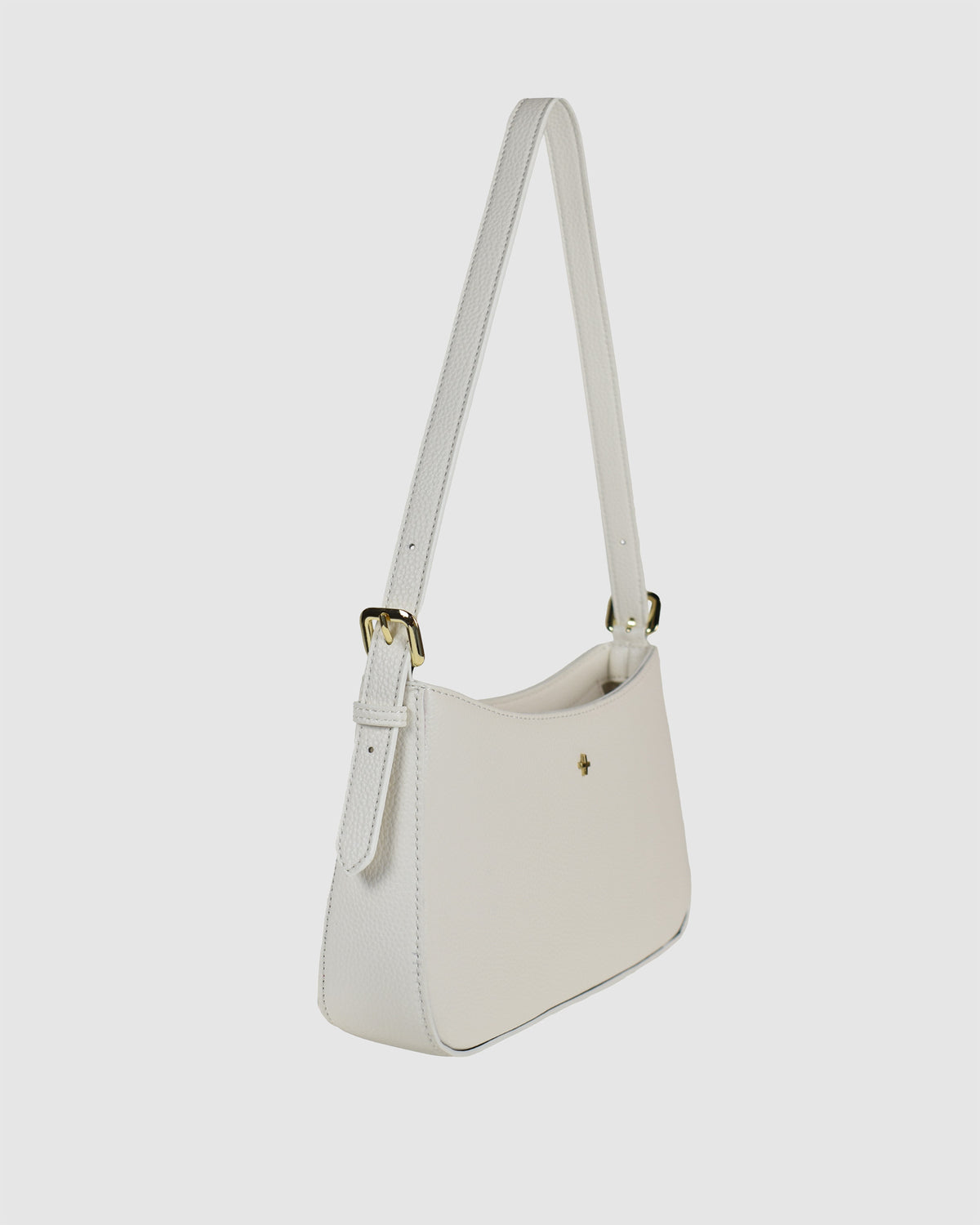 Lilu Bag White Pebble/Gold WHITE