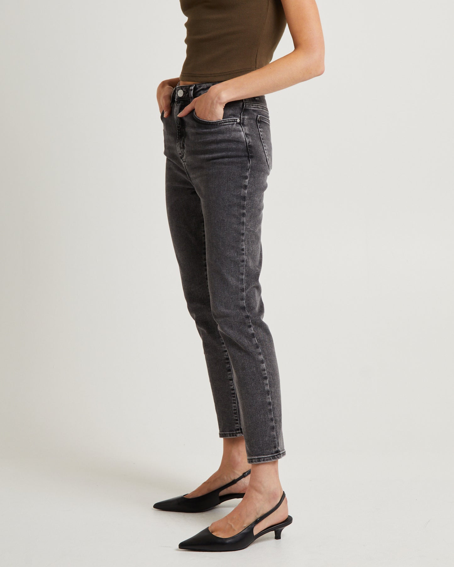 Lola Mom Jeans Forum Black