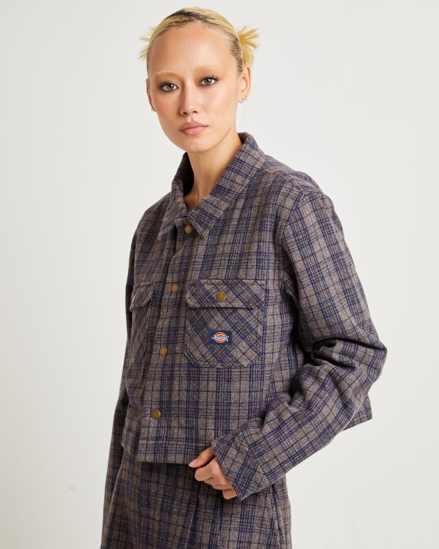 Rancher Jacket Navy Plaid