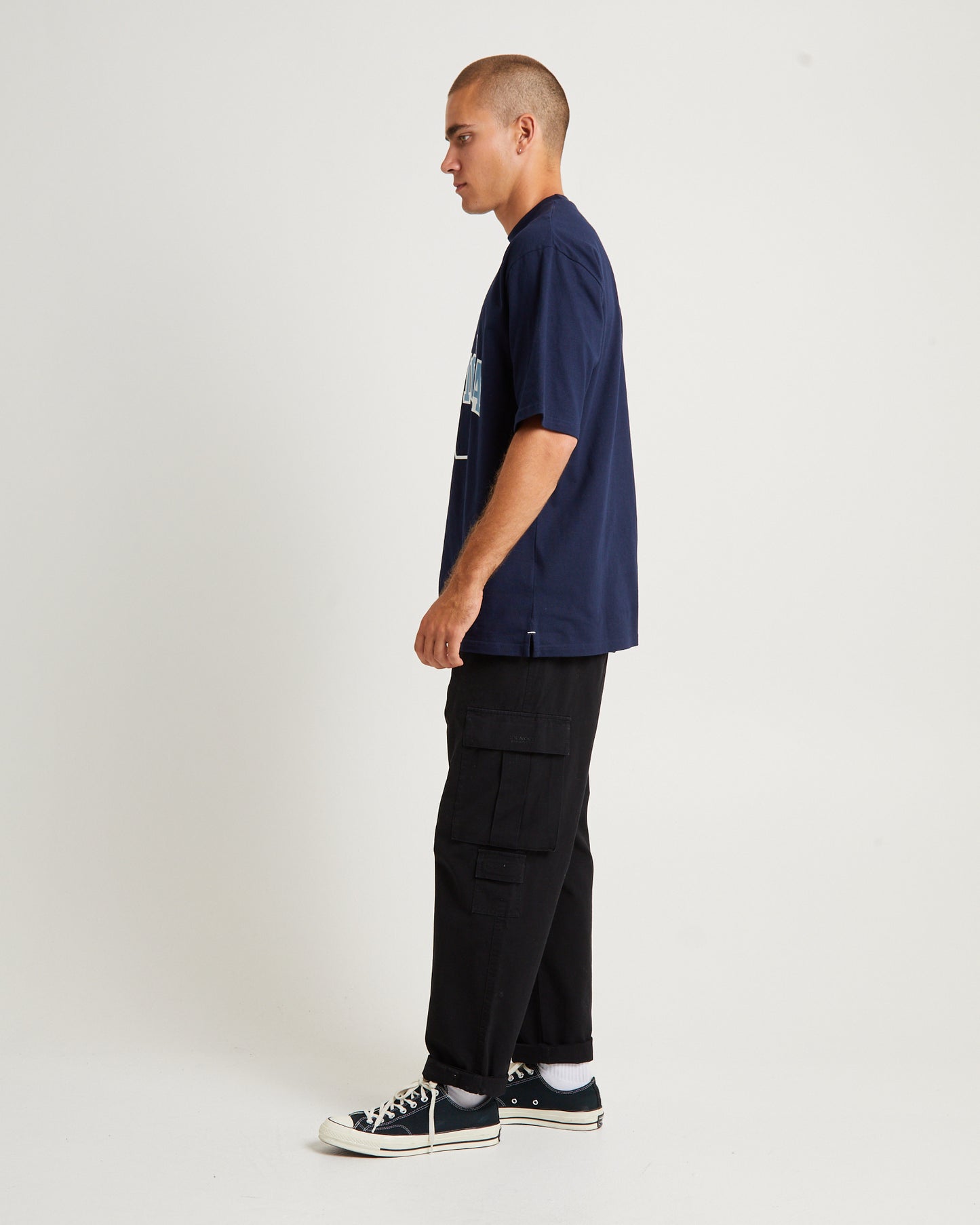 Omega Short Sleeve T-Shirt Navy