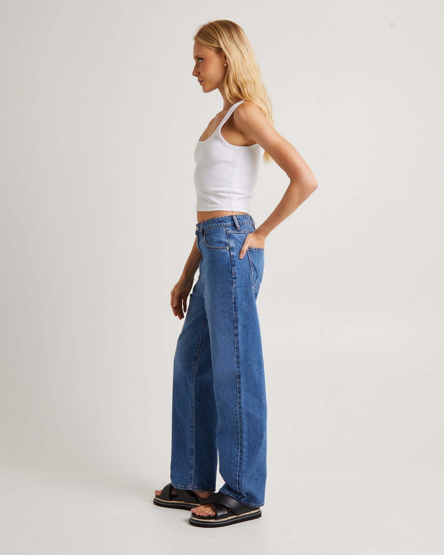 Hi Bella Baggy Denim Jeans Eternity