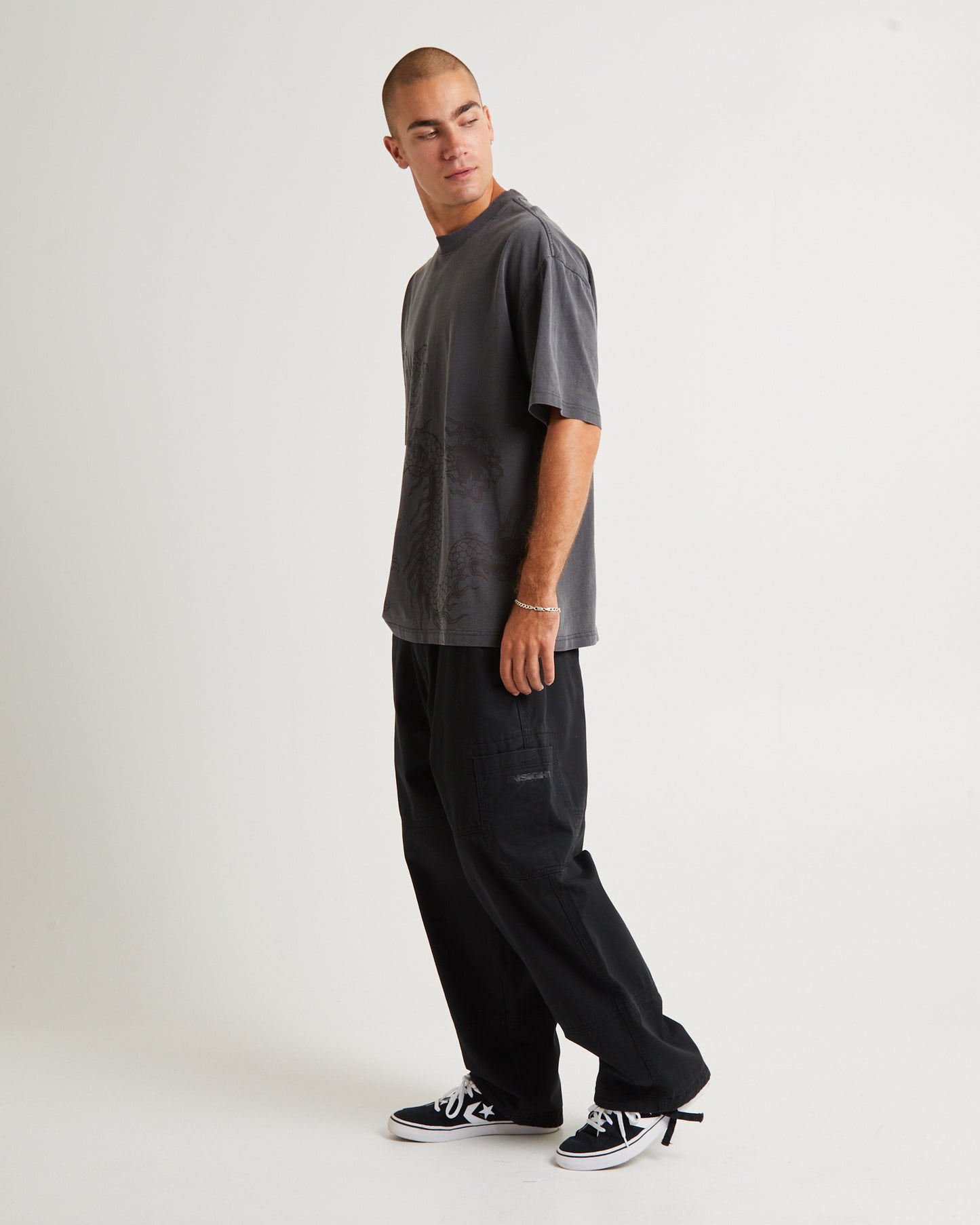 Saigon Short Sleeve T-Shirt Vintage Black