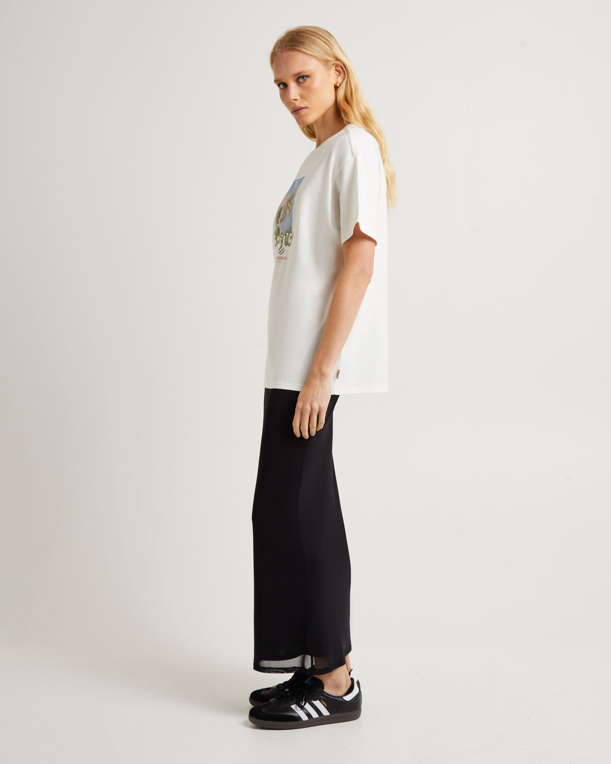 Still Life Boyfriend Tee VINTAGE WHITE