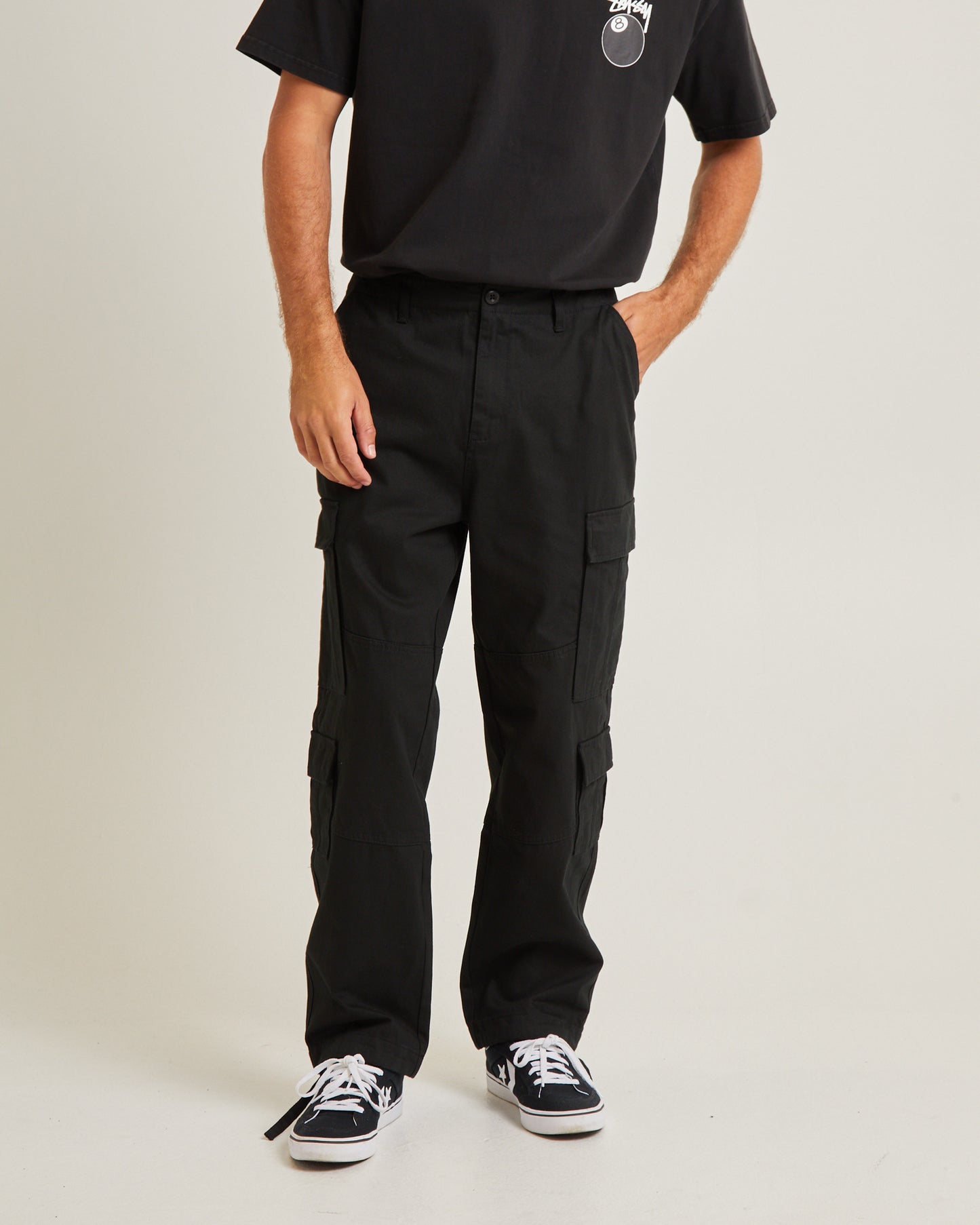 Surplus Cargo Pants Black
