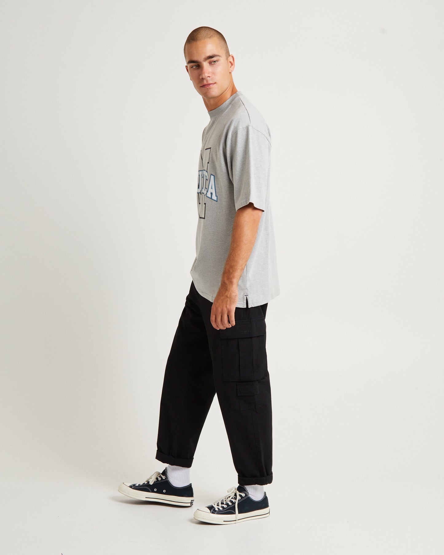 Omega Short Sleeve T-Shirt Grey