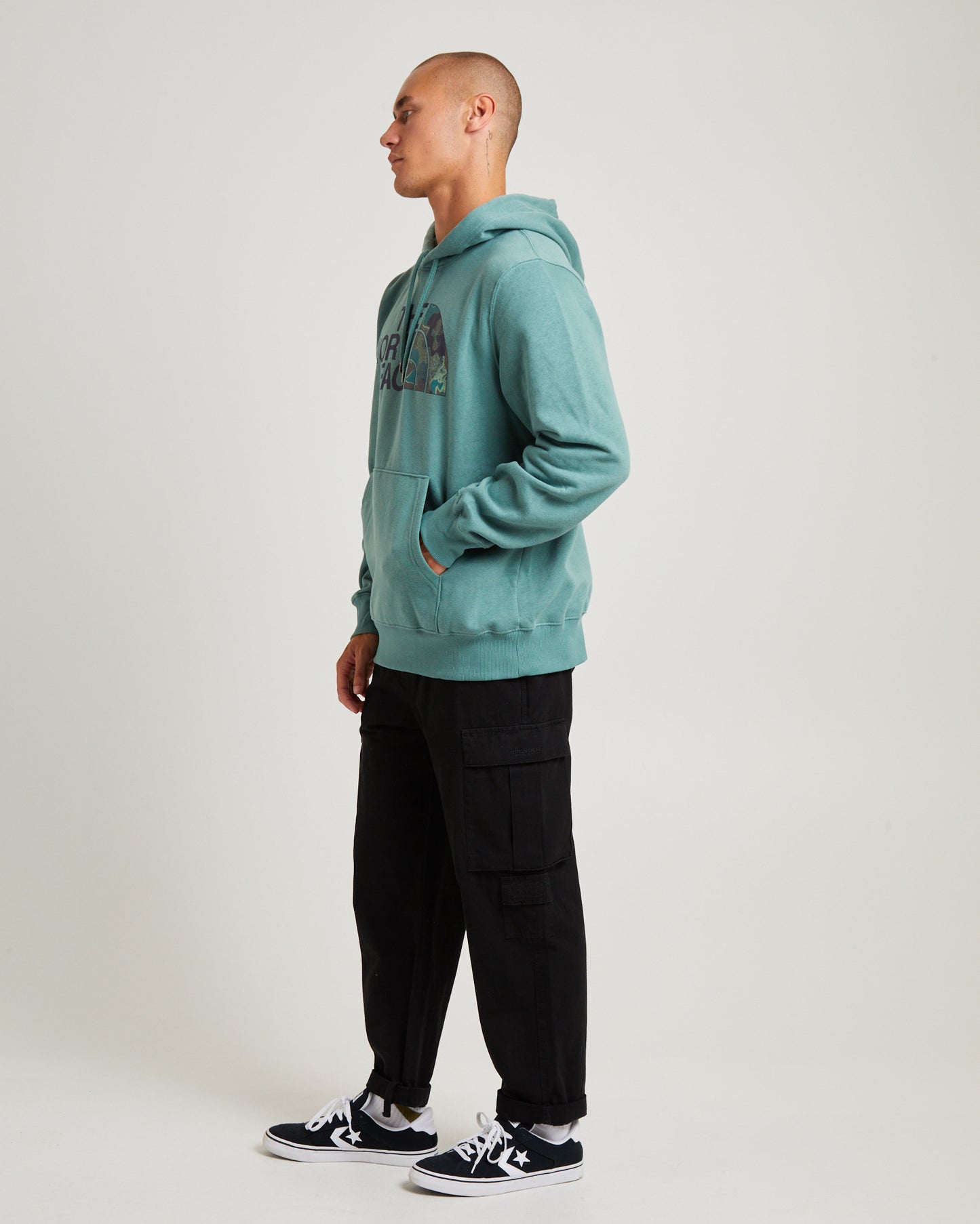 Half Dome Pullover Hoodie Dark Sage