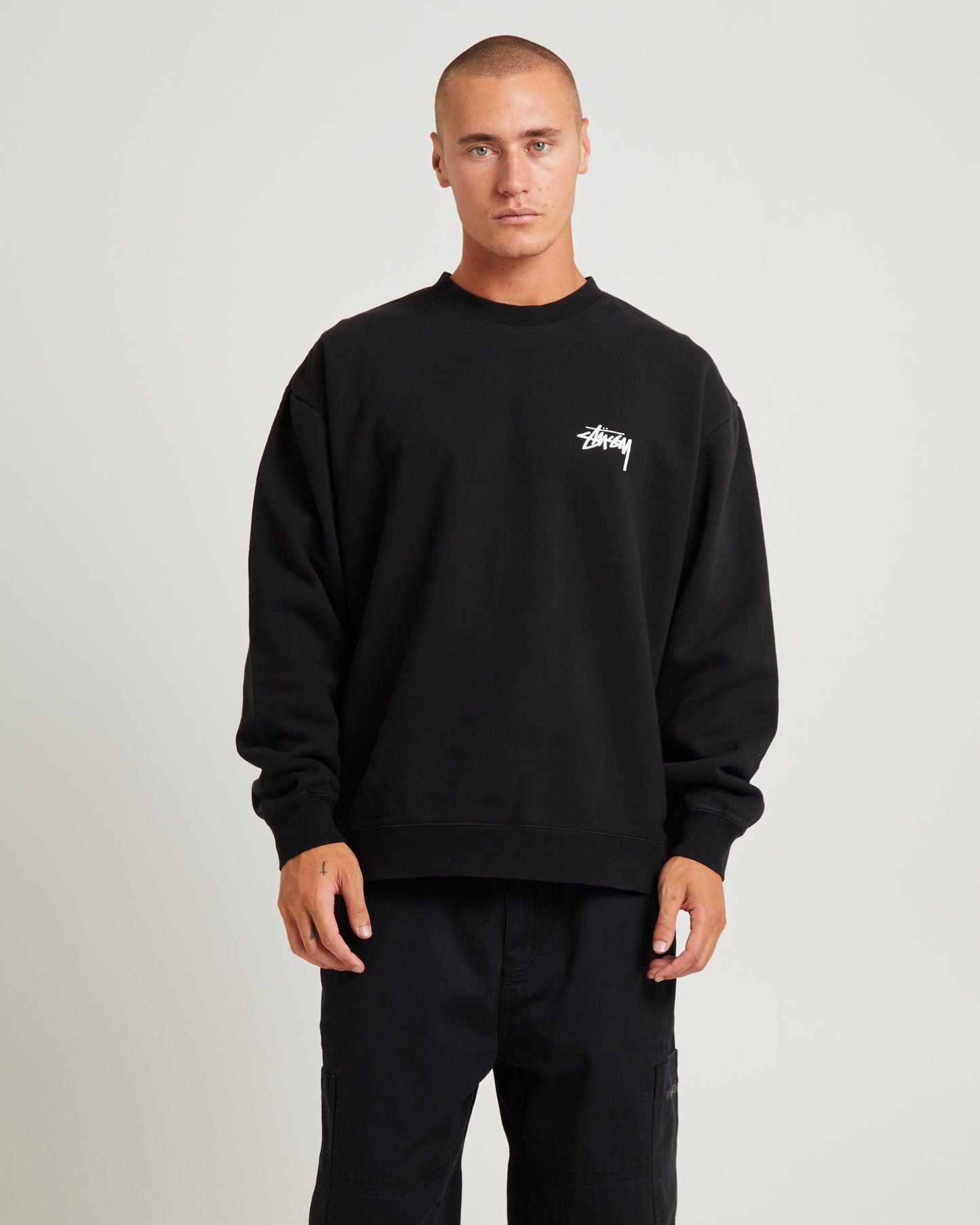 Fuzzy Dice Fleece Crew Jumper