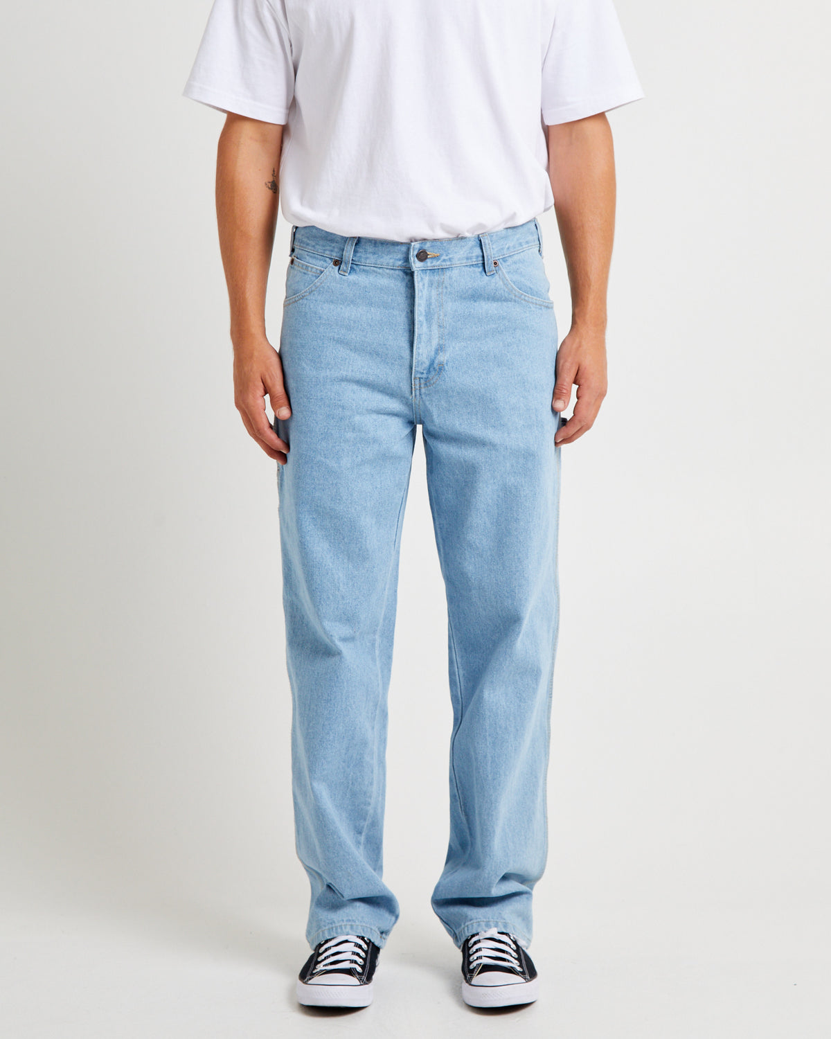 Relaxed Fit Carpenter Denim Jeans Light LIGHT INDIGO