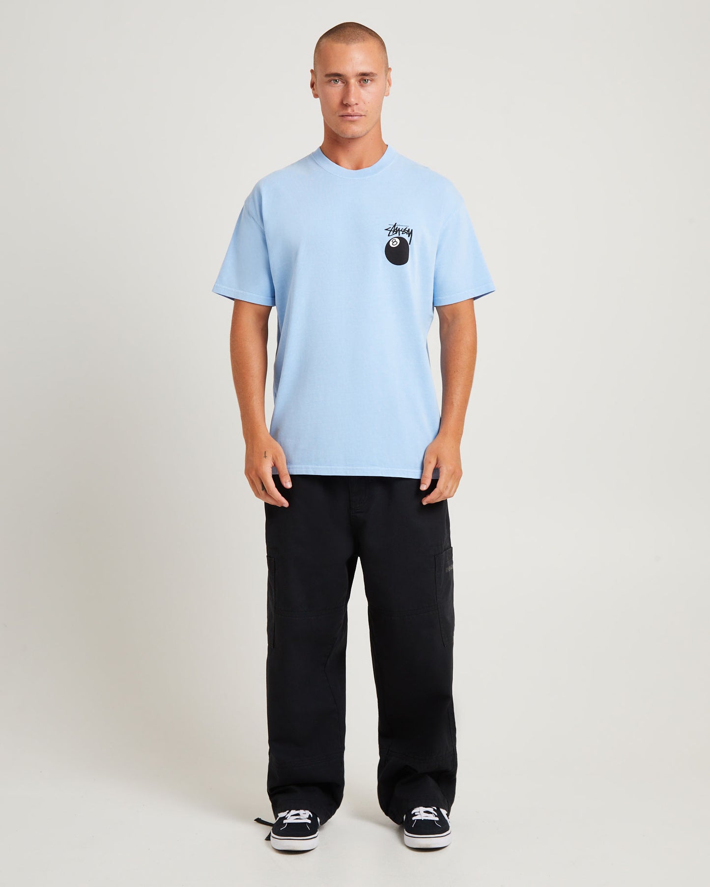 8 Ball LCB Heavyweight T-Shirt Powder Blue