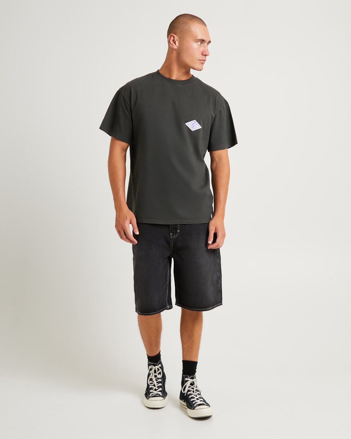 Scribble T-Shirt PHANTOM