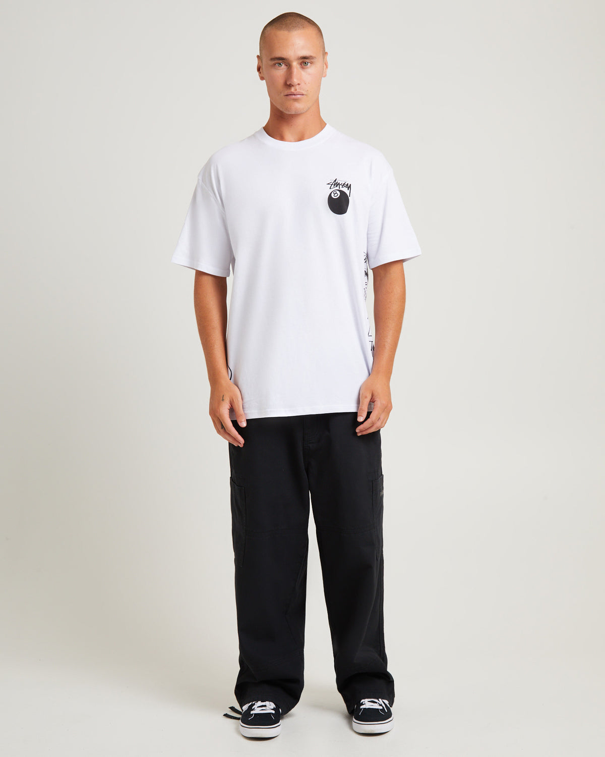 Test Strike Short Sleeve T-Shirt WHITE