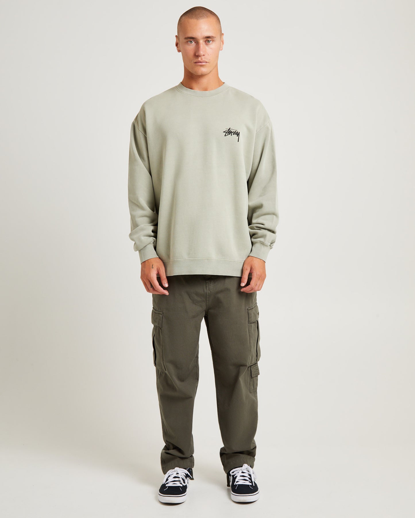 Fuzzy Dice Fleece Crew Jumper