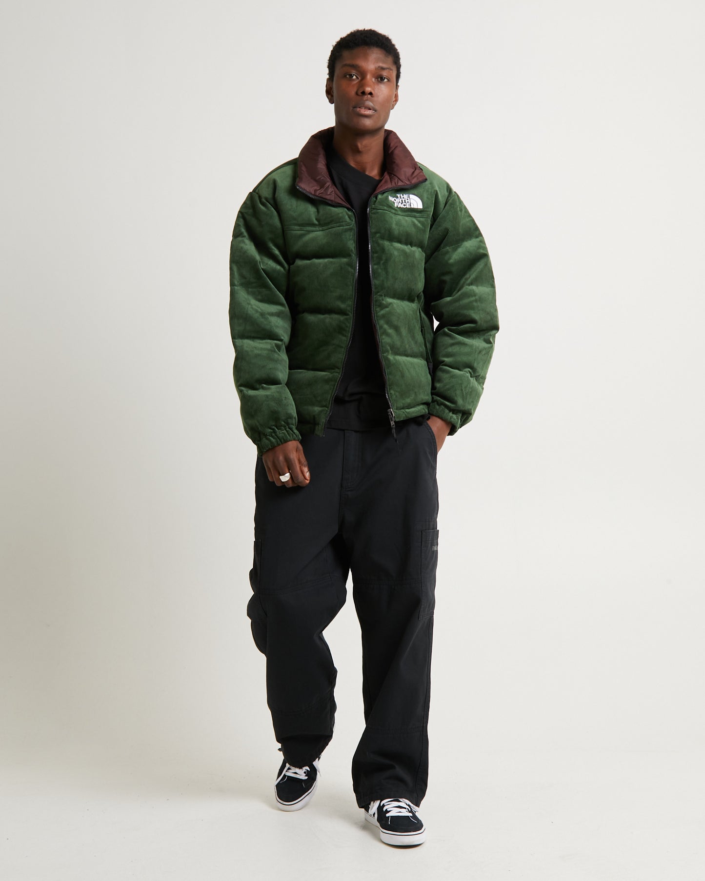92 Reversible Nuptse Jacket Pine Needle Green