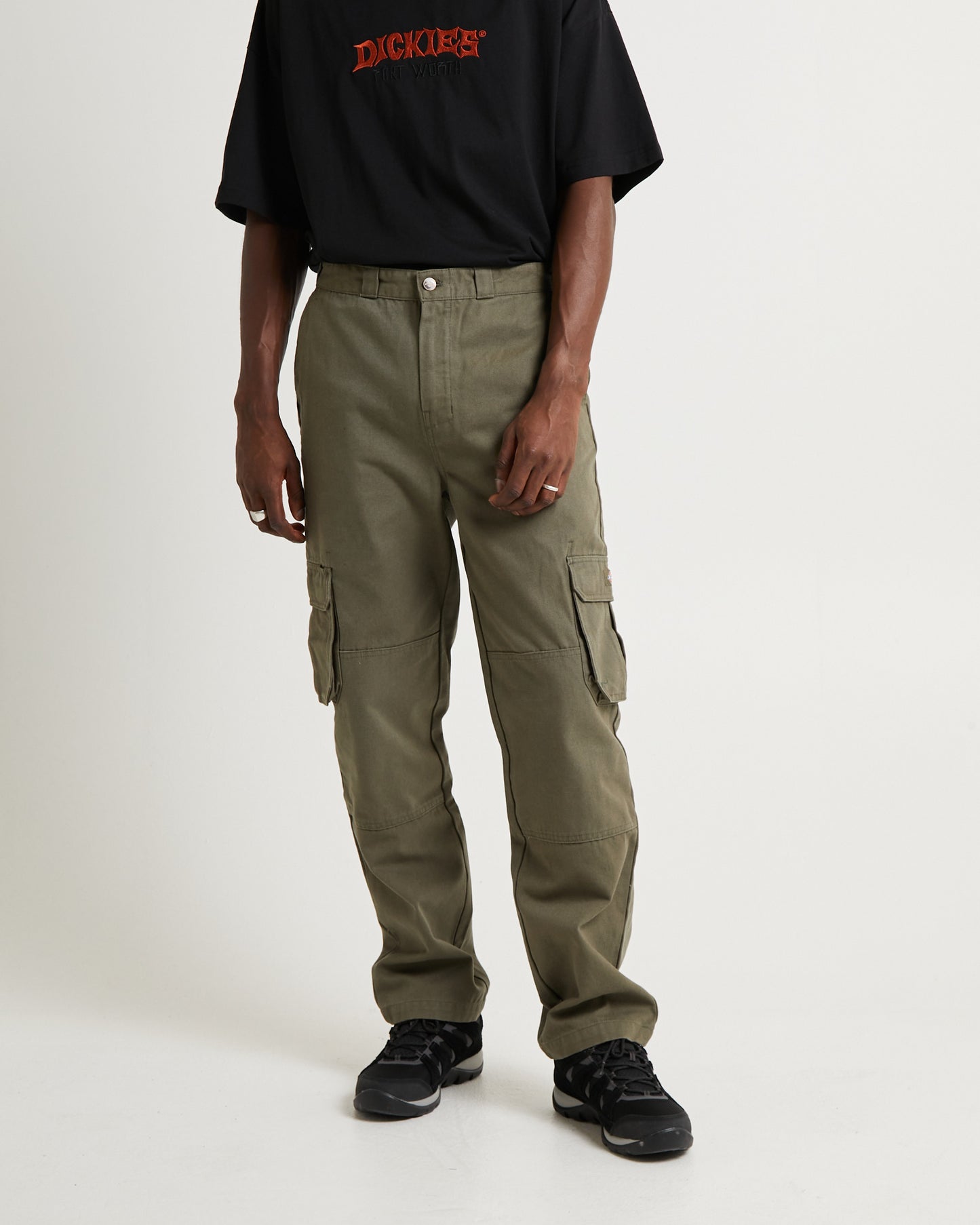 85-283 Cargo Canvas Pants Khaki