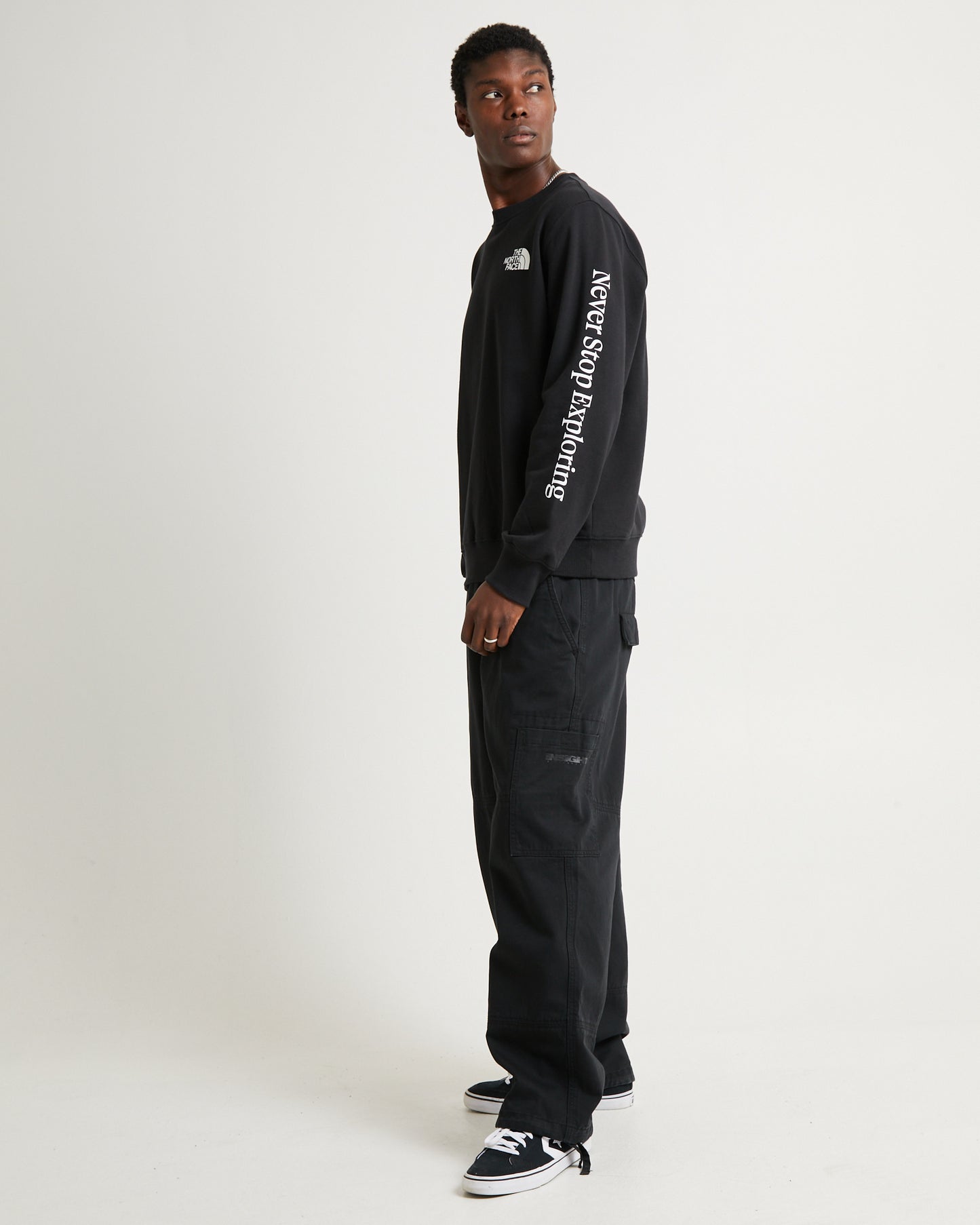 Places We Love Crew Neck Jumper Black