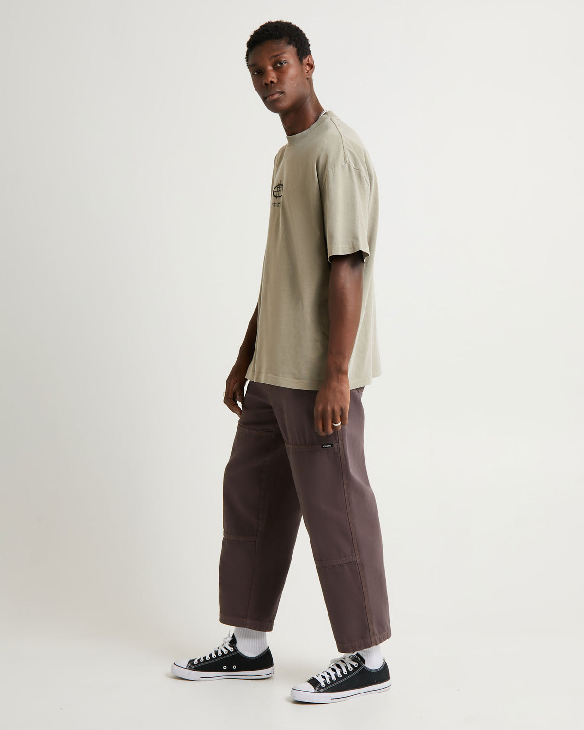 External Short Sleeve T-Shirt STONE