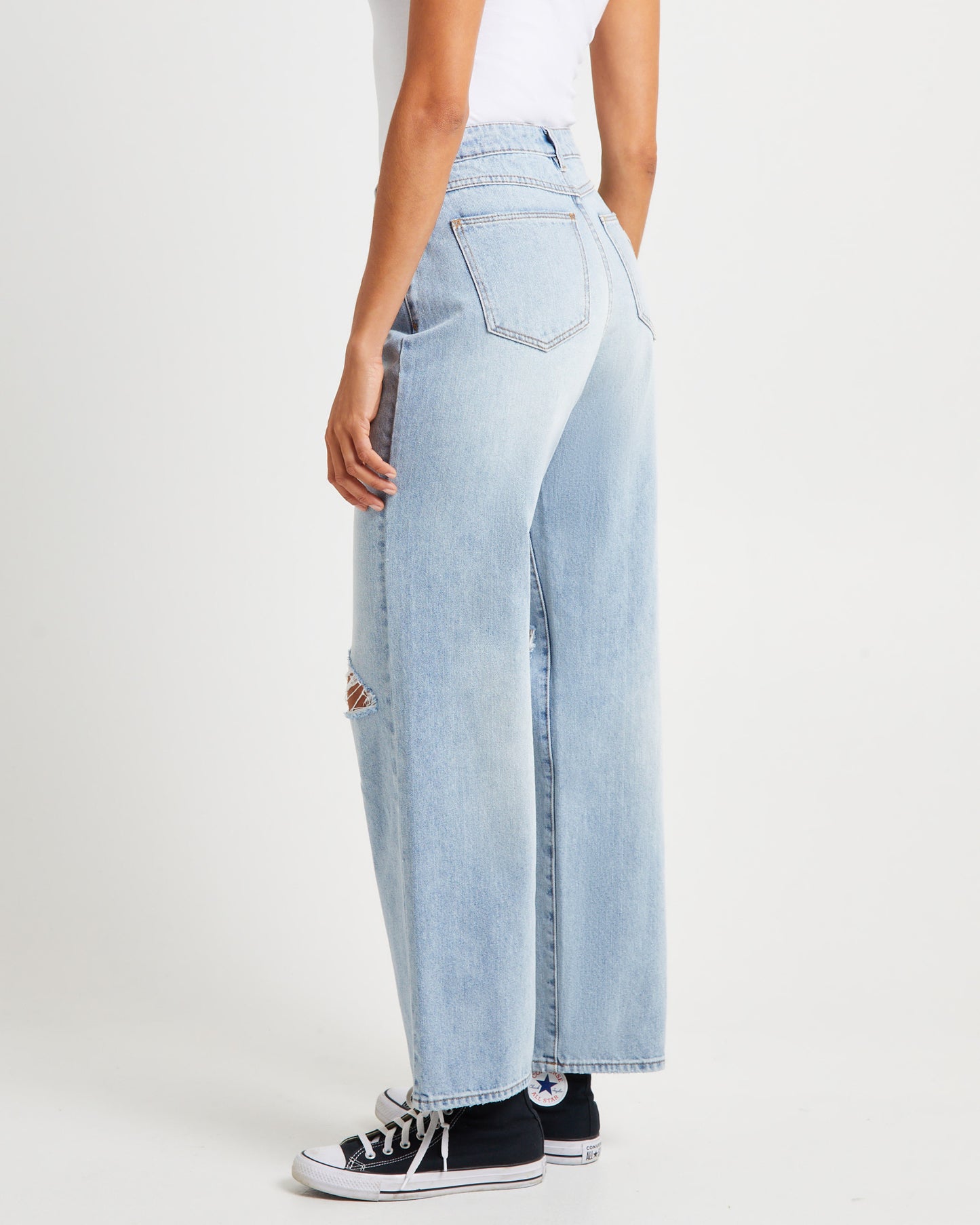 Carrie Denim Jeans Iris Rip