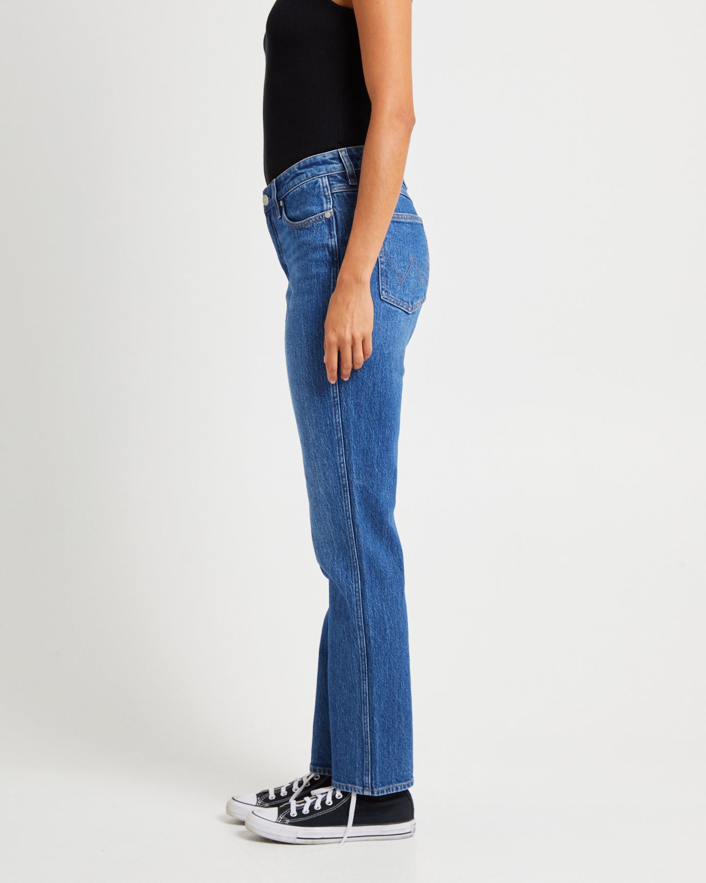 Mid Tori Slim Straight Denim Jeans  5 Year Fade