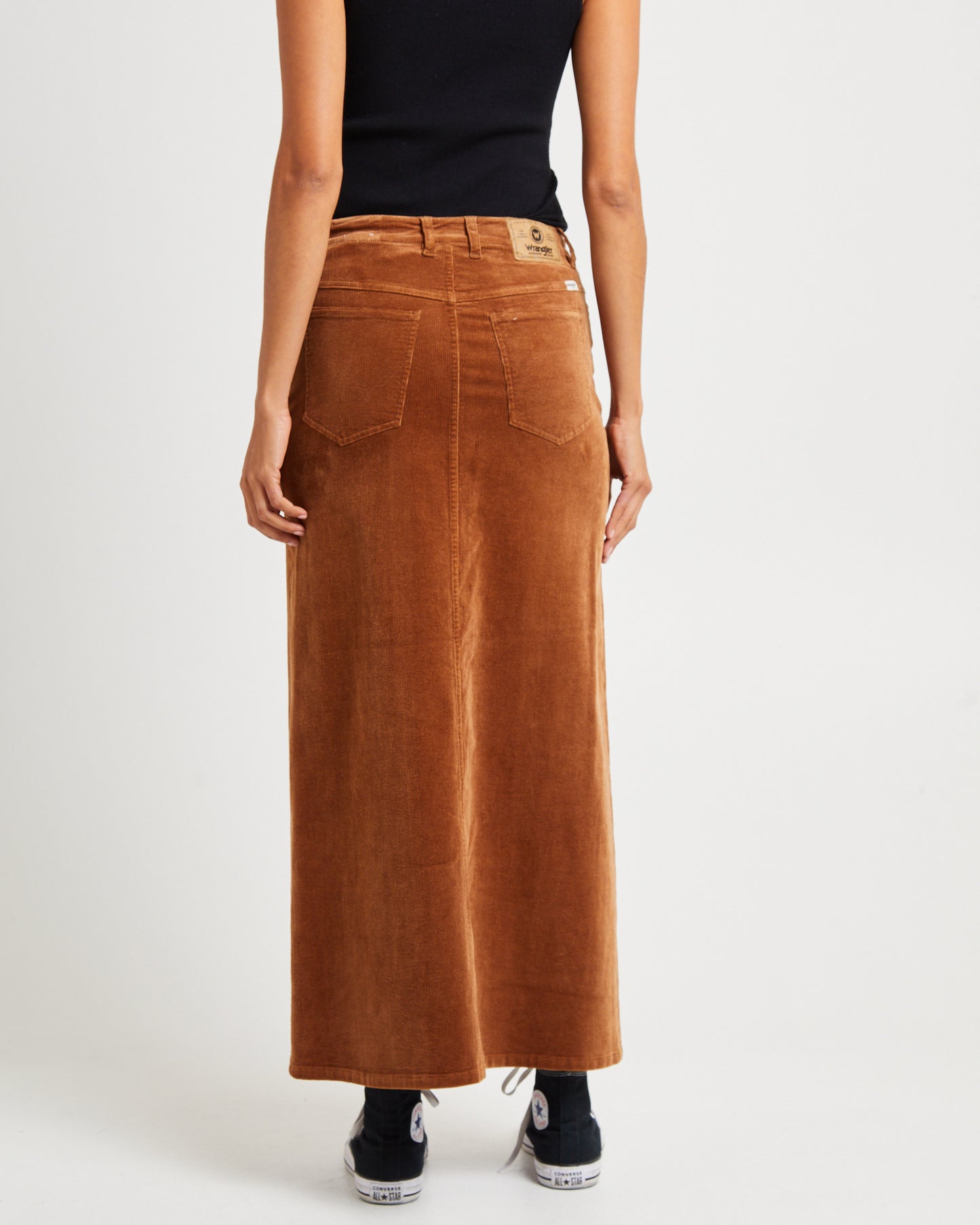 Repair Maxi Skirt Caramel Cord